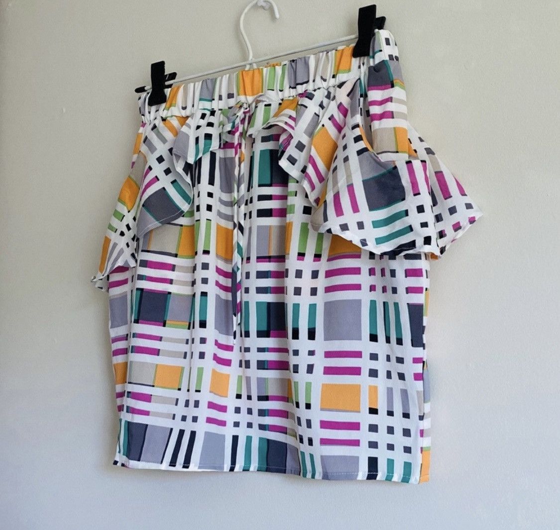Other PLAID PEPPERMINT RUFFLE POCKET MINI SKIRT SIZE M Size 26" / US 2 / IT 38 - 5 Thumbnail