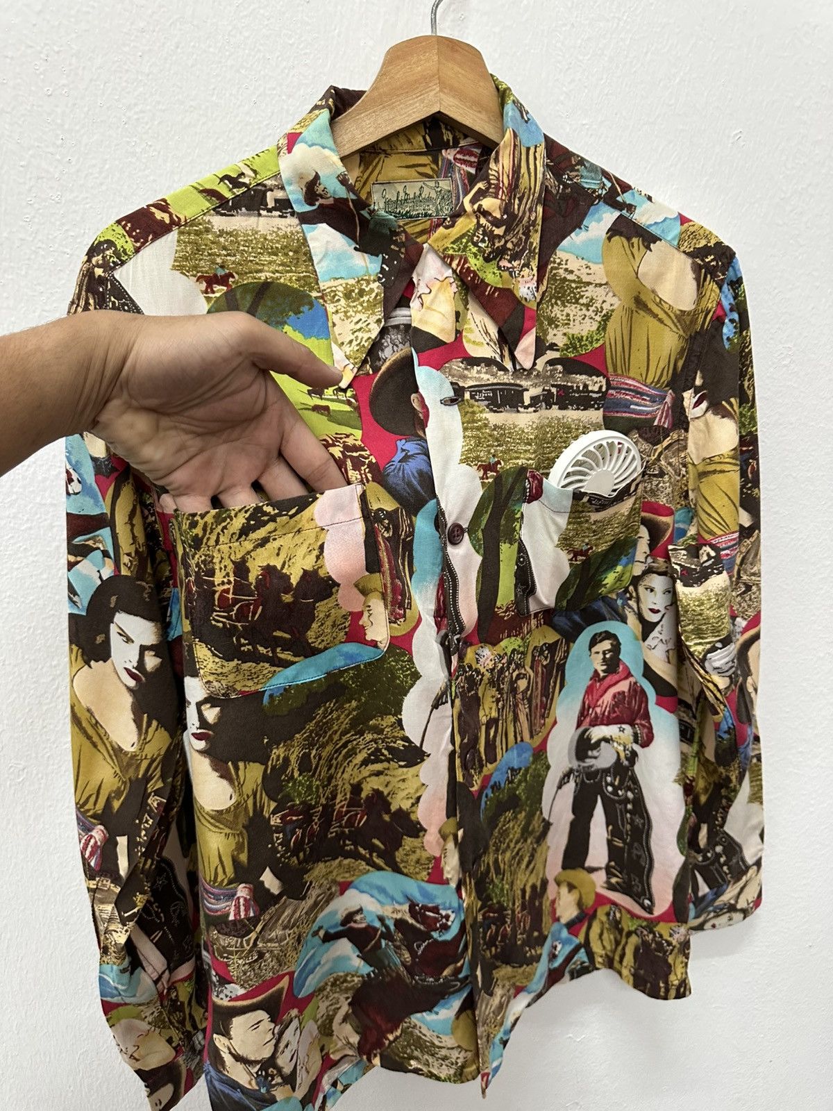 Pherrow's Pherrow’s Japan Cowboy Printed Button Up Japan Size US M / EU 48-50 / 2 - 17 Thumbnail