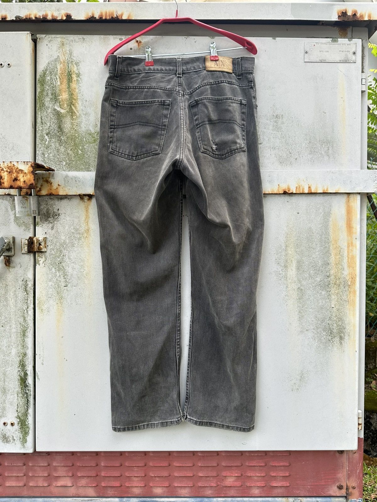 Armani Exchange 👹Vintage Armani Exchange Faded Straight Cut Jeans Size US 30 / EU 46 - 3 Thumbnail