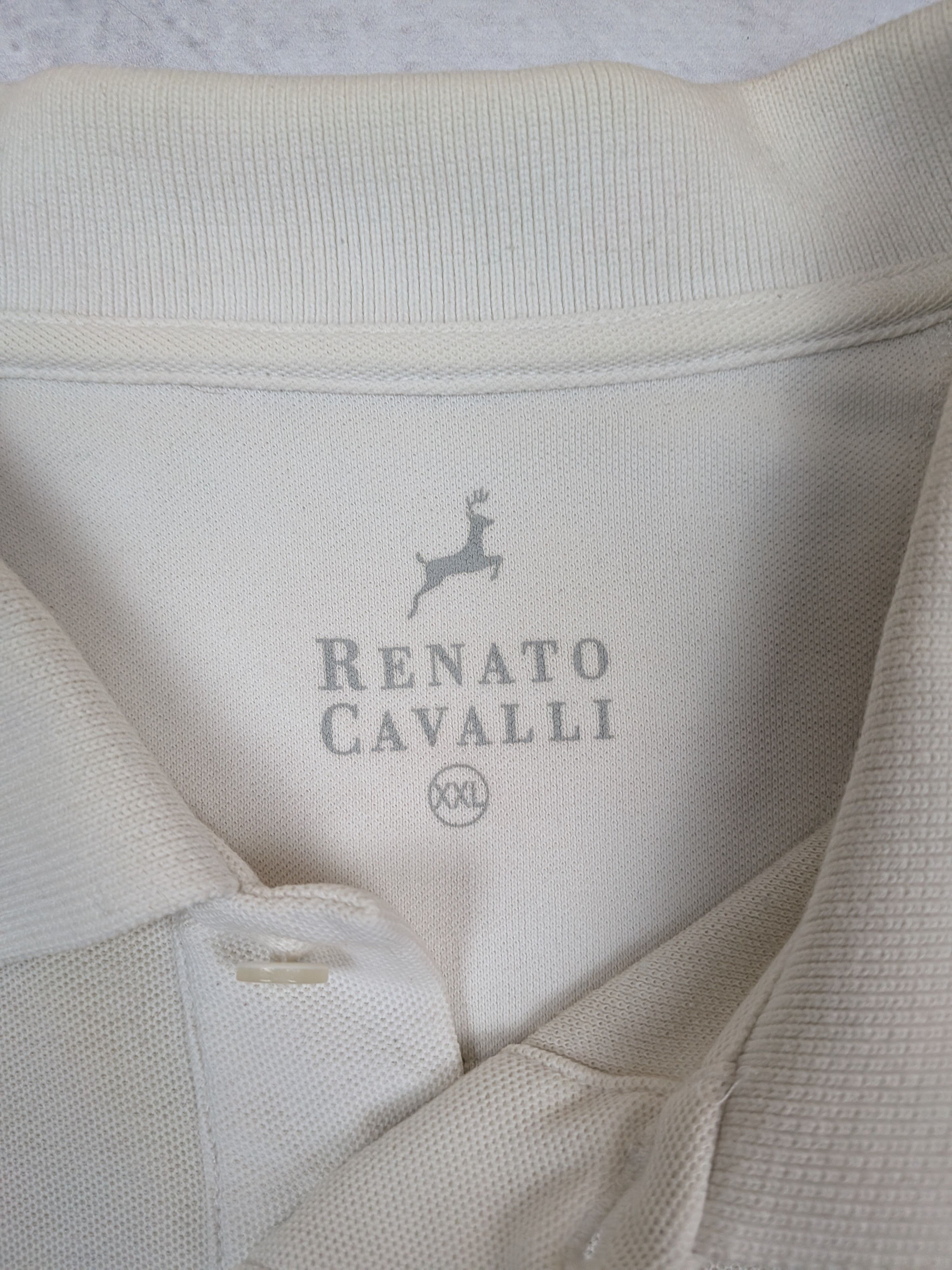 Roberto Cavalli Renato Cavalli Premium Cotton Striped Polo Shirt Size XL/XXL Size US XXL / EU 58 / 5 - 11 Thumbnail
