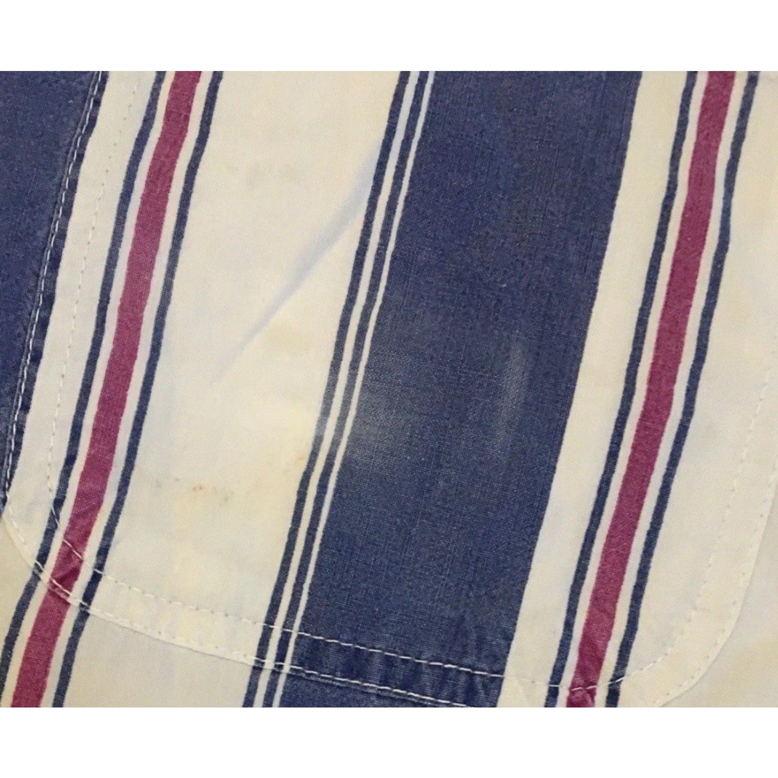 Gotcha VINTAGE 90s Striped Faded Button-Up Shirt Blue L Surf Skate Beach Grunge AOP Vaporwave Gotcha OP 80 Mens Size US L / EU 52-54 / 3 - 2 Thumbnail