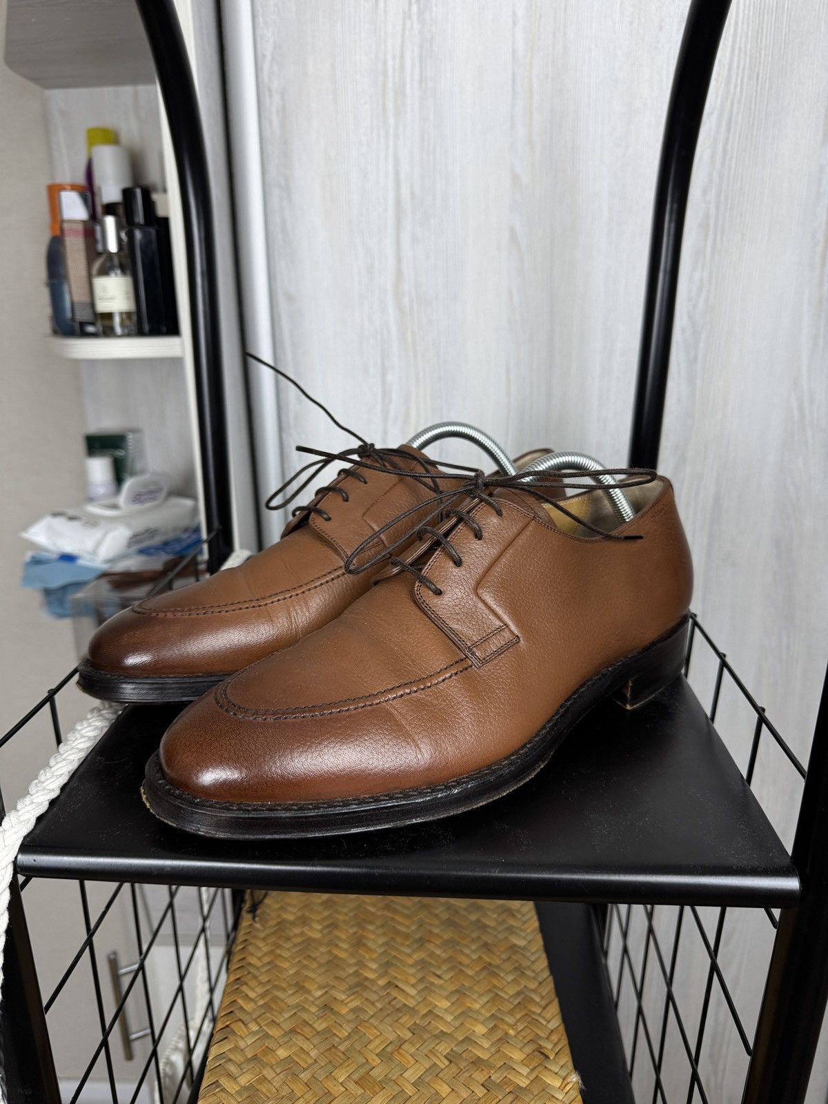 Bally Bally Wimbo brown derby classic shoes RRP 1190$ Size US 10 / EU 43 - 10 Thumbnail