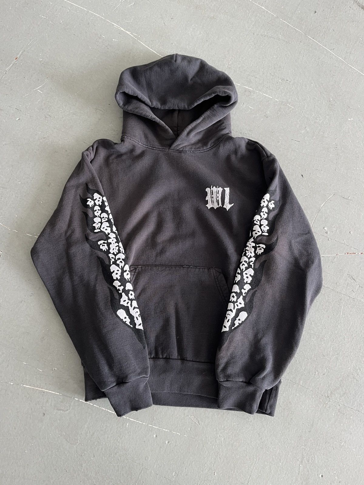 Warren Lotas Warren Lotas Skull Flame Hoodie (unisex) Size US S / EU 44-46 / 1 - 1 Thumbnail