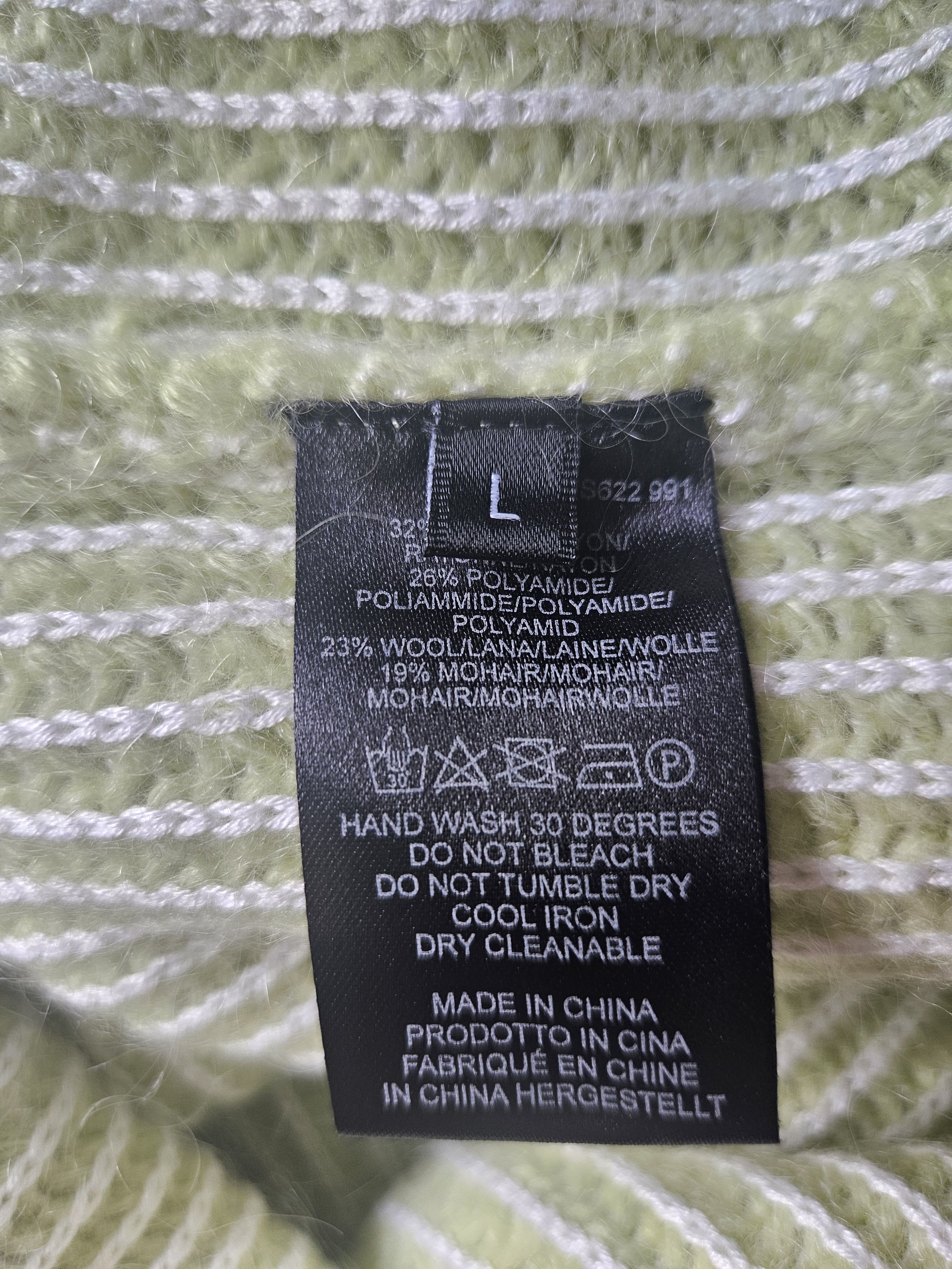 Paul Smith spring/chartreuse green Paul Green Black Collection Sweater Size L / US 10 / IT 46 - 6 Thumbnail