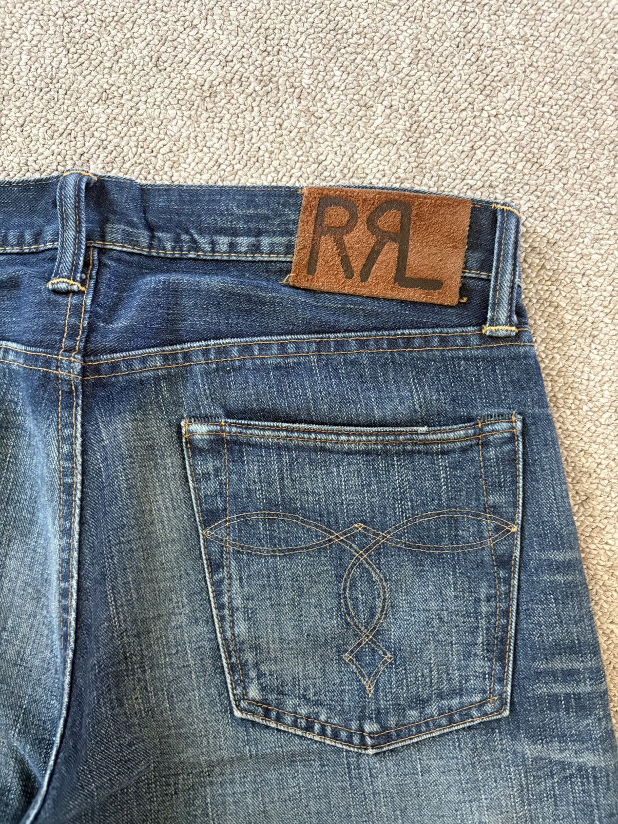 RRL Ralph Lauren Slim boot cut selvedge jeans Size US 32 / EU 48 - 6 Thumbnail