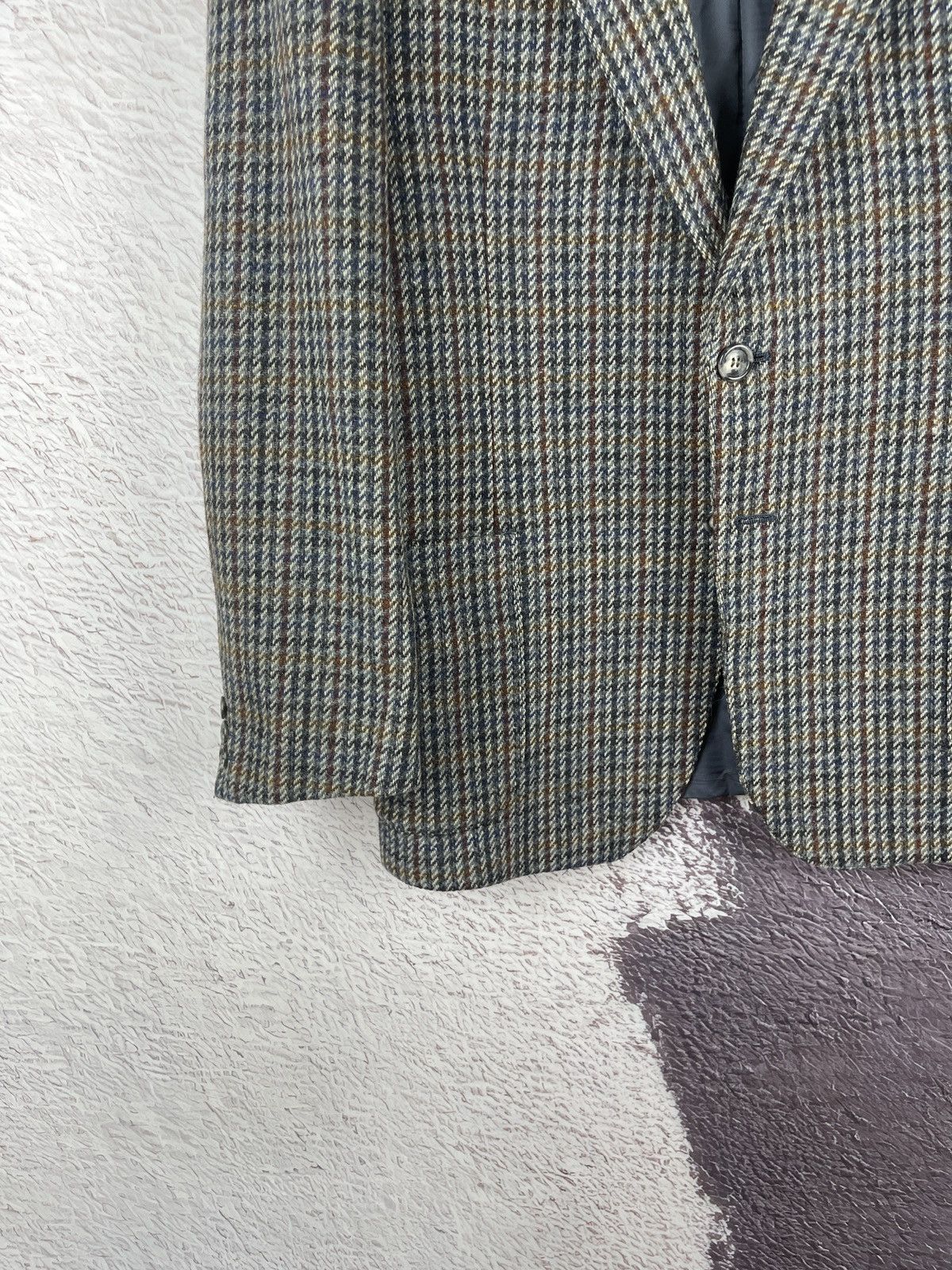 Other Marzotto Serie Oro vintage 70s 80s wool 2 button blazer Size 44R - 9 Thumbnail