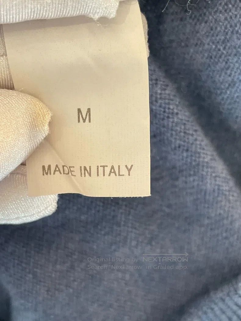 Brunello Cucinelli Brunello Cucinelli Blue Cashmere Zip-Up Hooded Sweater Size M / US 6-8 / IT 42-44 - 5 Thumbnail