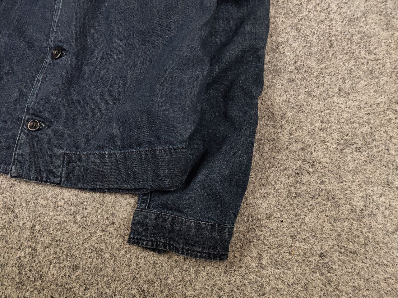 Albam Albam Design Light Denim Overshirt Pocket Jacket Size US S / EU 44-46 / 1 - 6 Thumbnail
