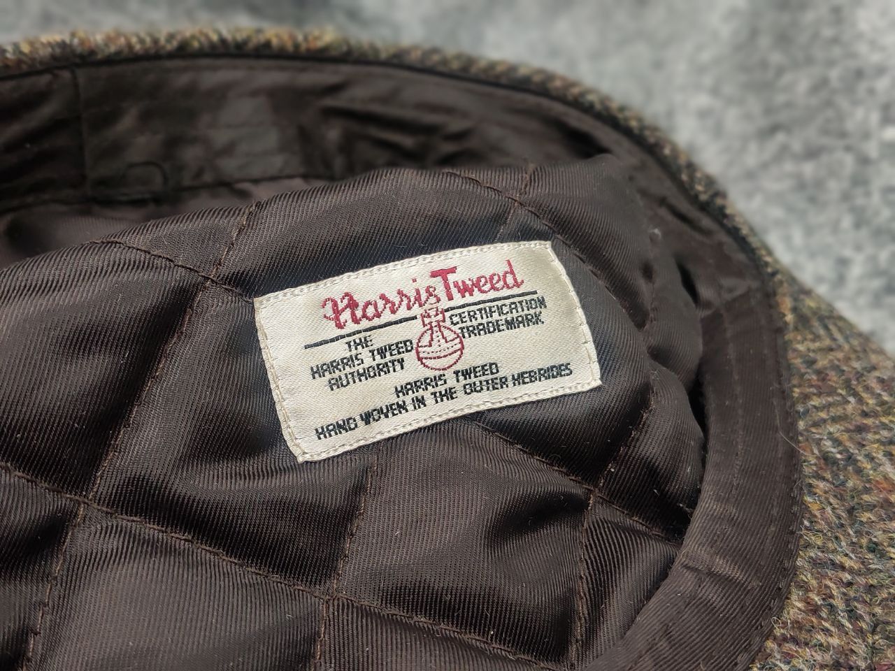 Harris Tweed Wool Flat cap Size ONE SIZE - 10 Thumbnail