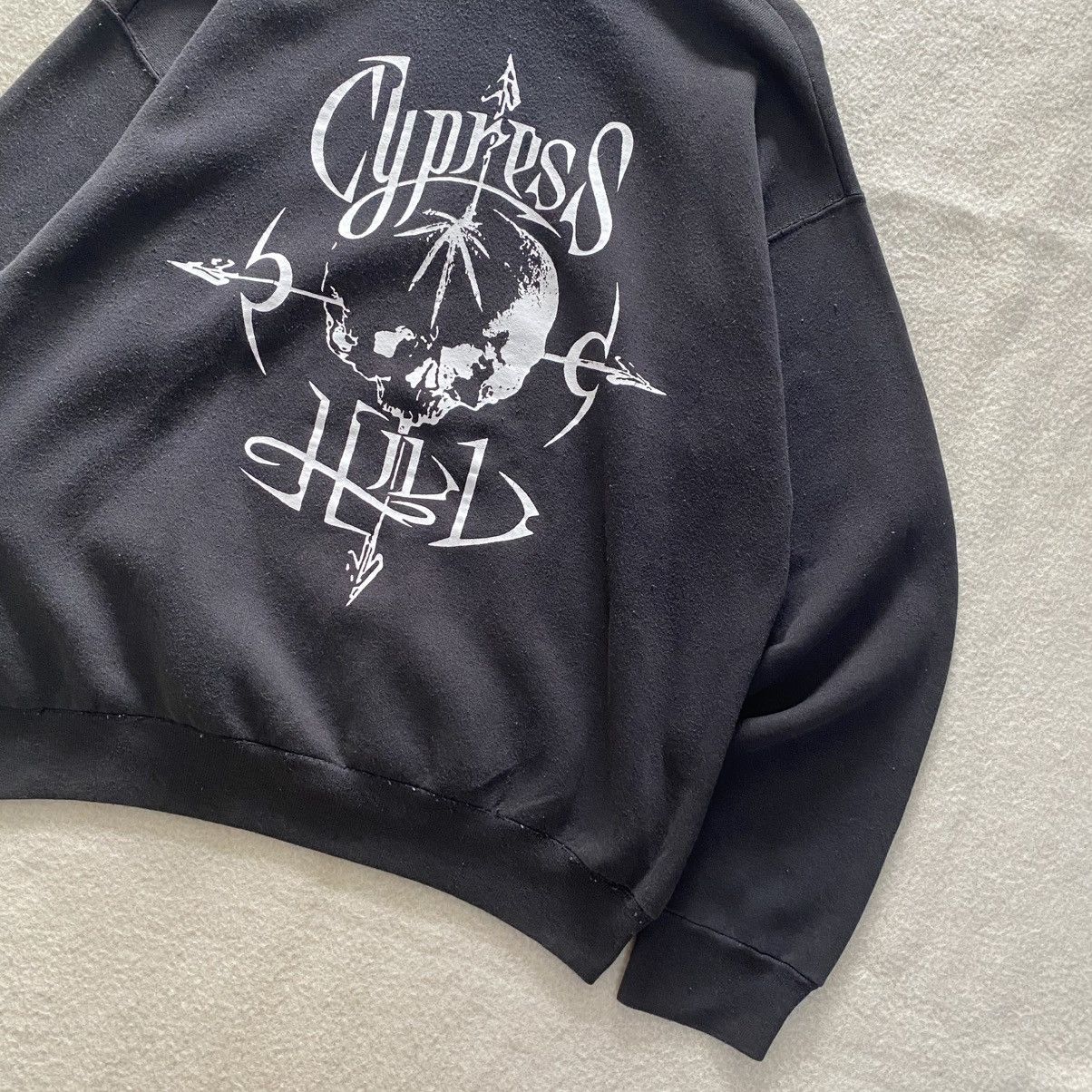 Band Tees × Vintage Vintage 90's Cypress Hill Hoodie Size LARGE Size US L / EU 52-54 / 3 - 3 Thumbnail
