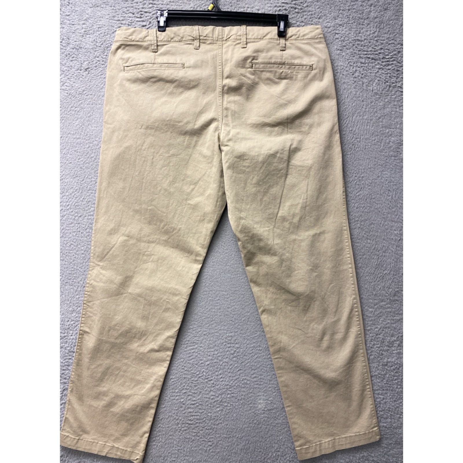Gap VINTAGE Gap Chino Pants Men 42 X 34 Khaki Cotton Canvas 5-Pocket Wide-Leg Relaxed Regular Size US 42 / EU 58 - 7 Thumbnail