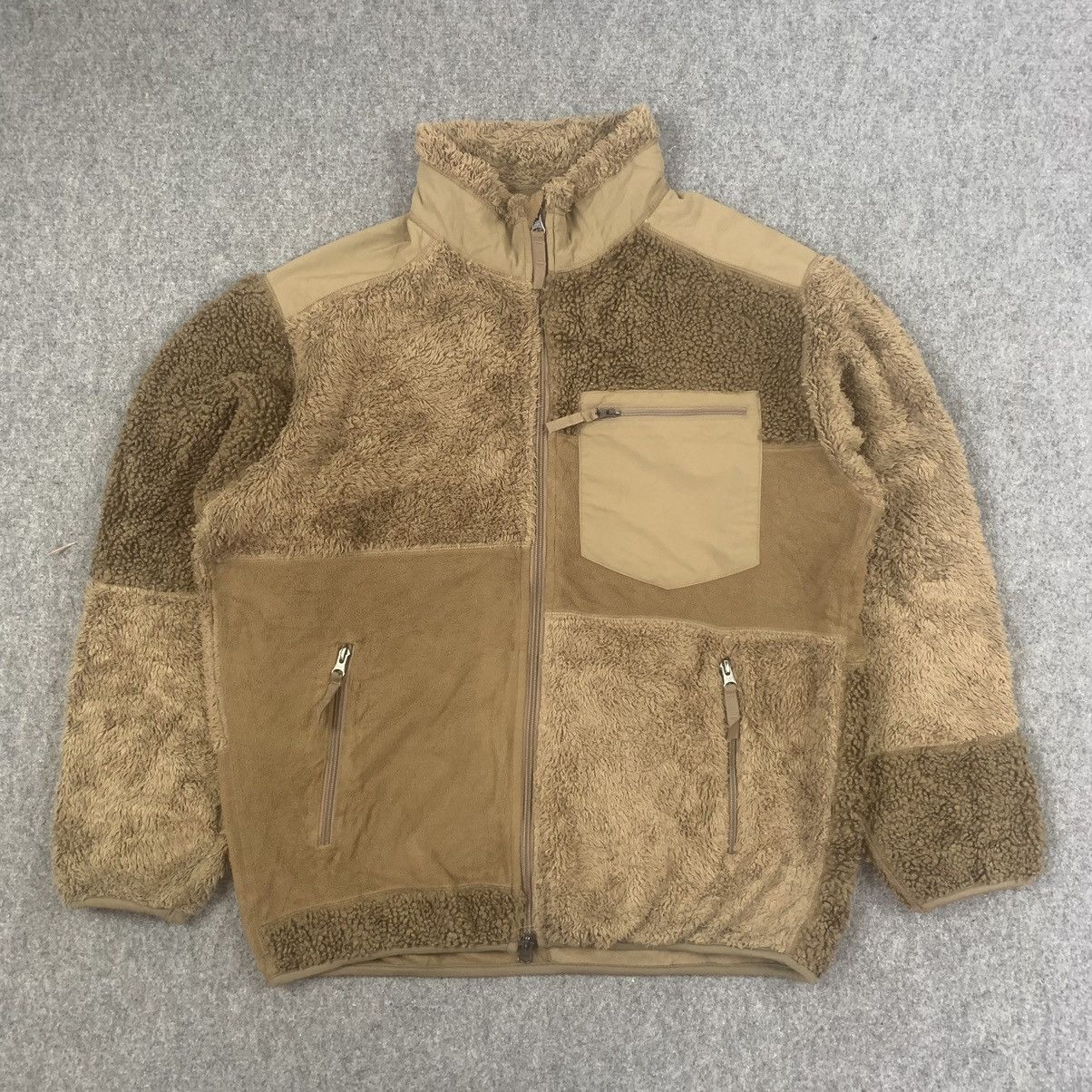 Engineered Garments × Japanese Brand × Uniqlo Vintage Uniqlo X Engineered Garments Deep Pile Fleece Jacket Size US M / EU 48-50 / 2 - 1 Thumbnail