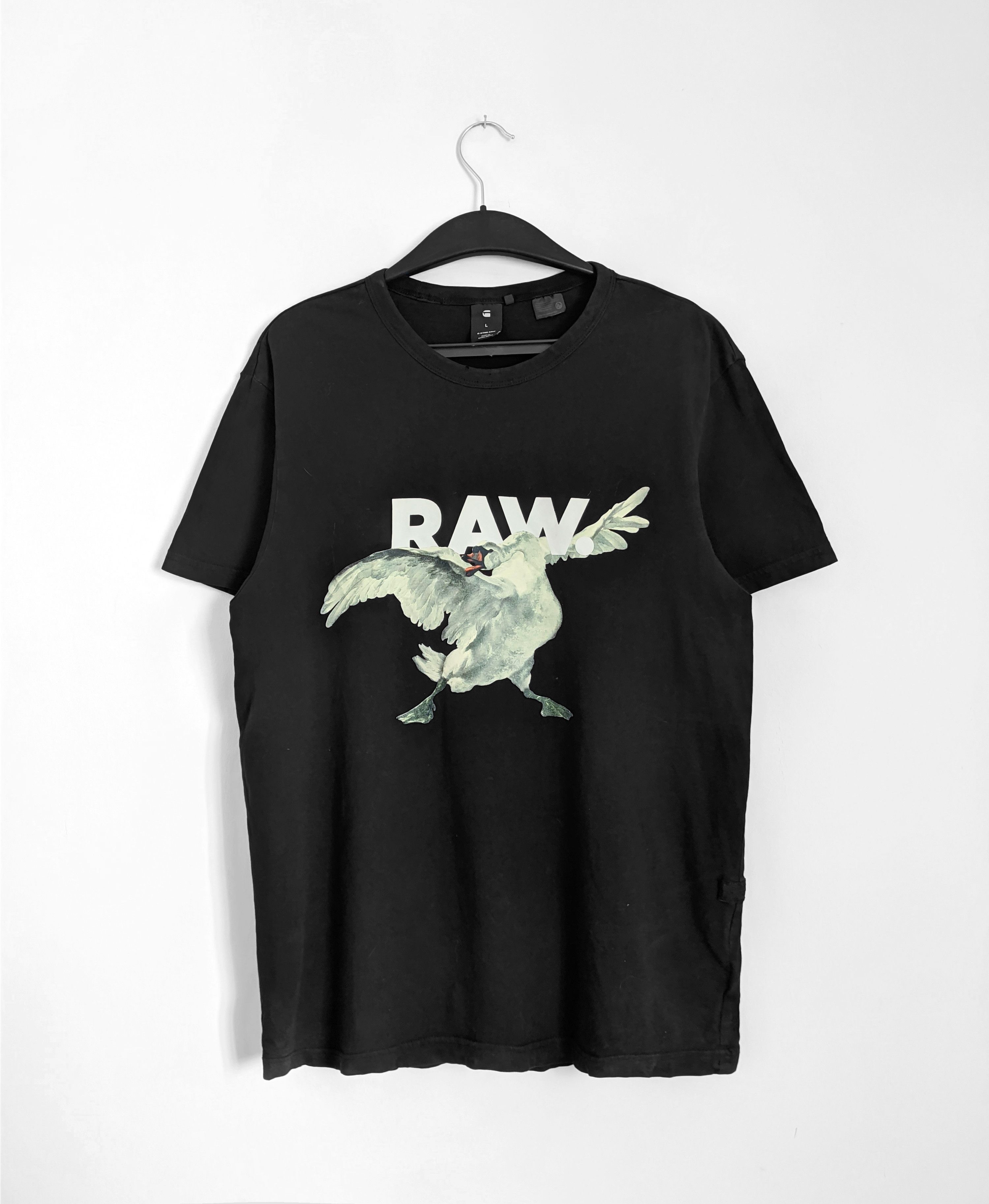 G-Star G-Star Raw tshirt printed big logo crew neck Size US L / EU 52-54 / 3 - 1 Thumbnail