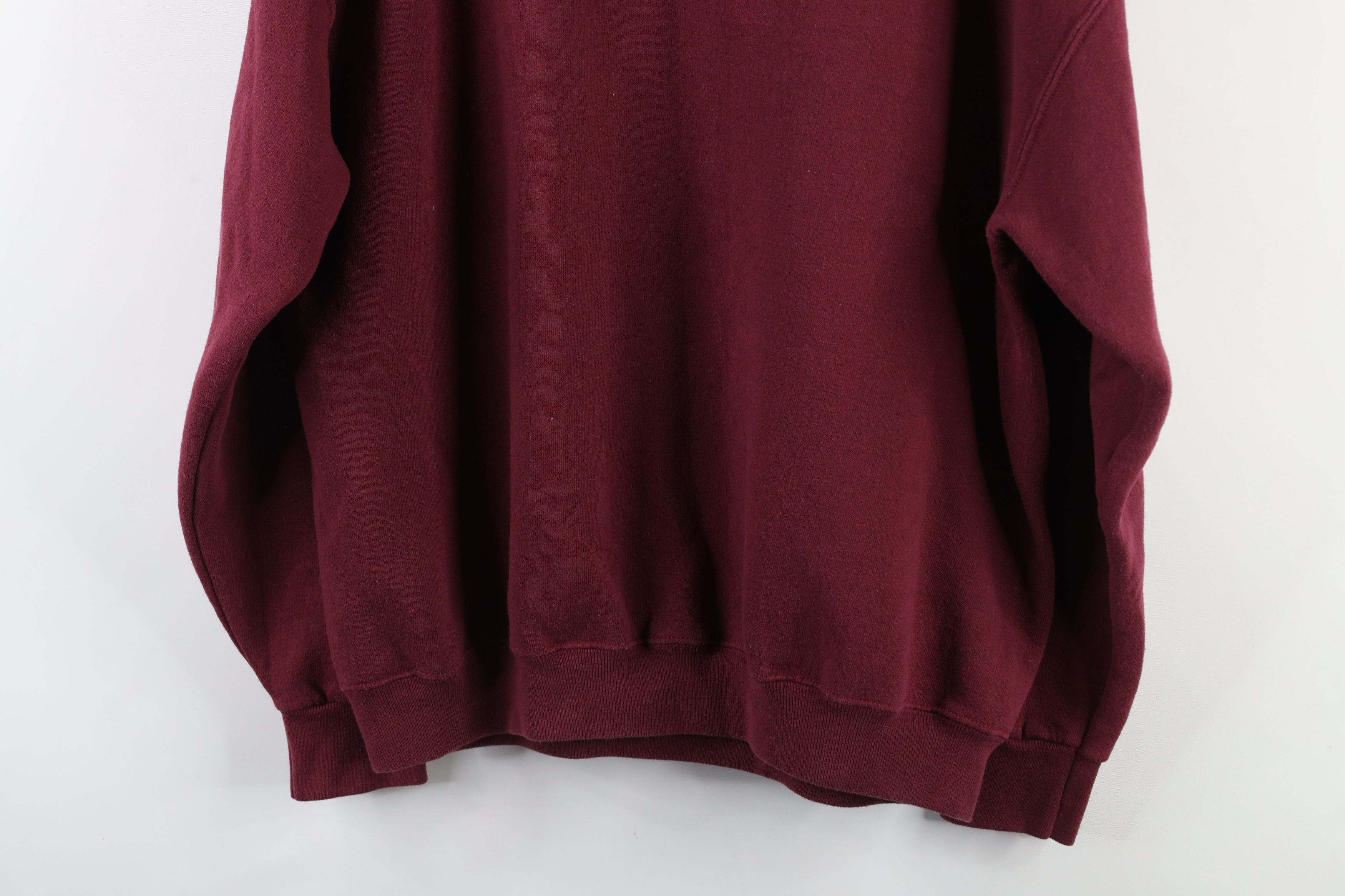 Vintage Vintage 90s USA Olympics Crewneck Sweatshirt Burgundy USA Size US XL / EU 56 / 4 - 10 Thumbnail
