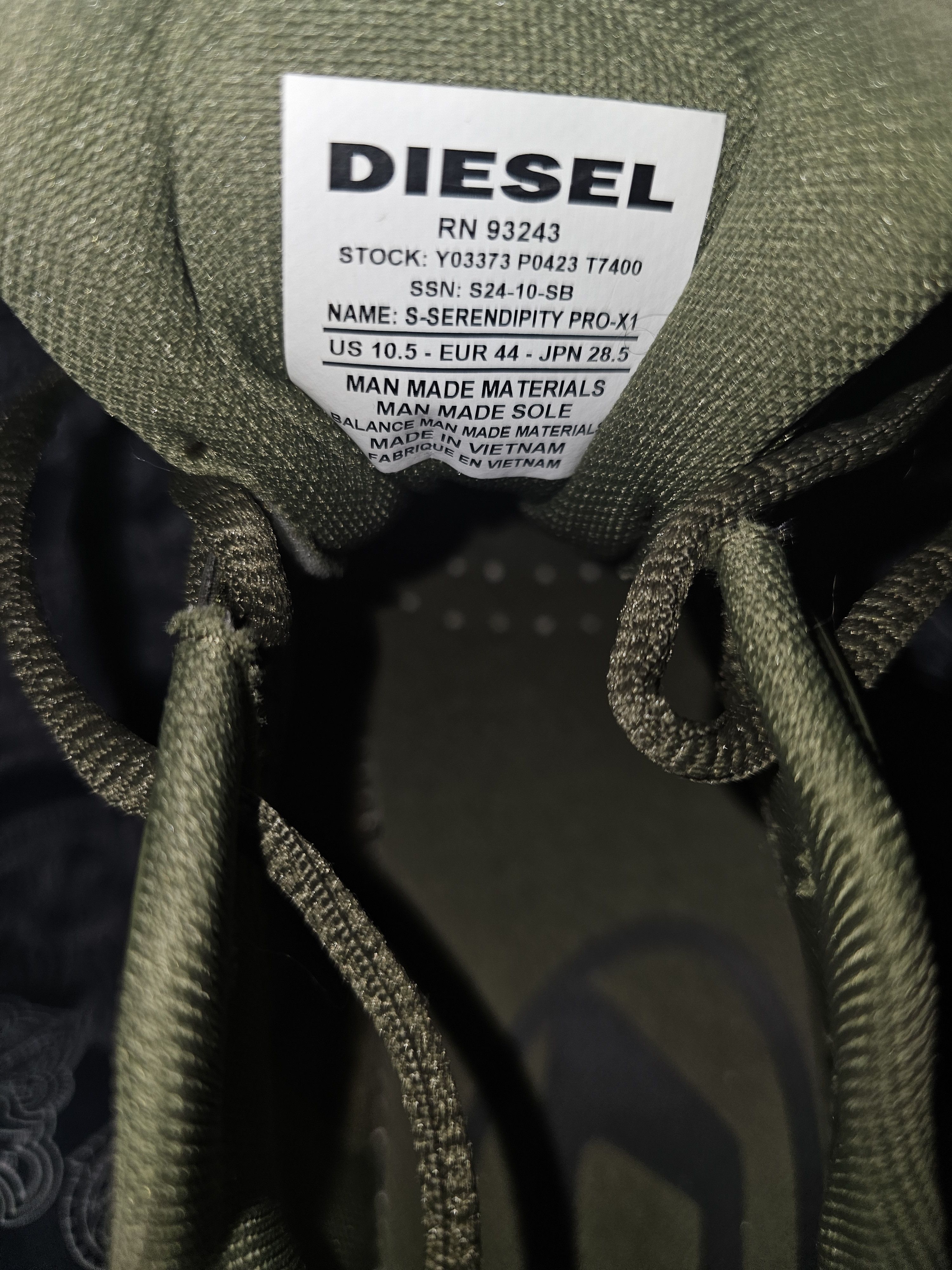Diesel Diesel serendipity pro x1 Size US 10.5 / EU 43-44 - 7 Thumbnail