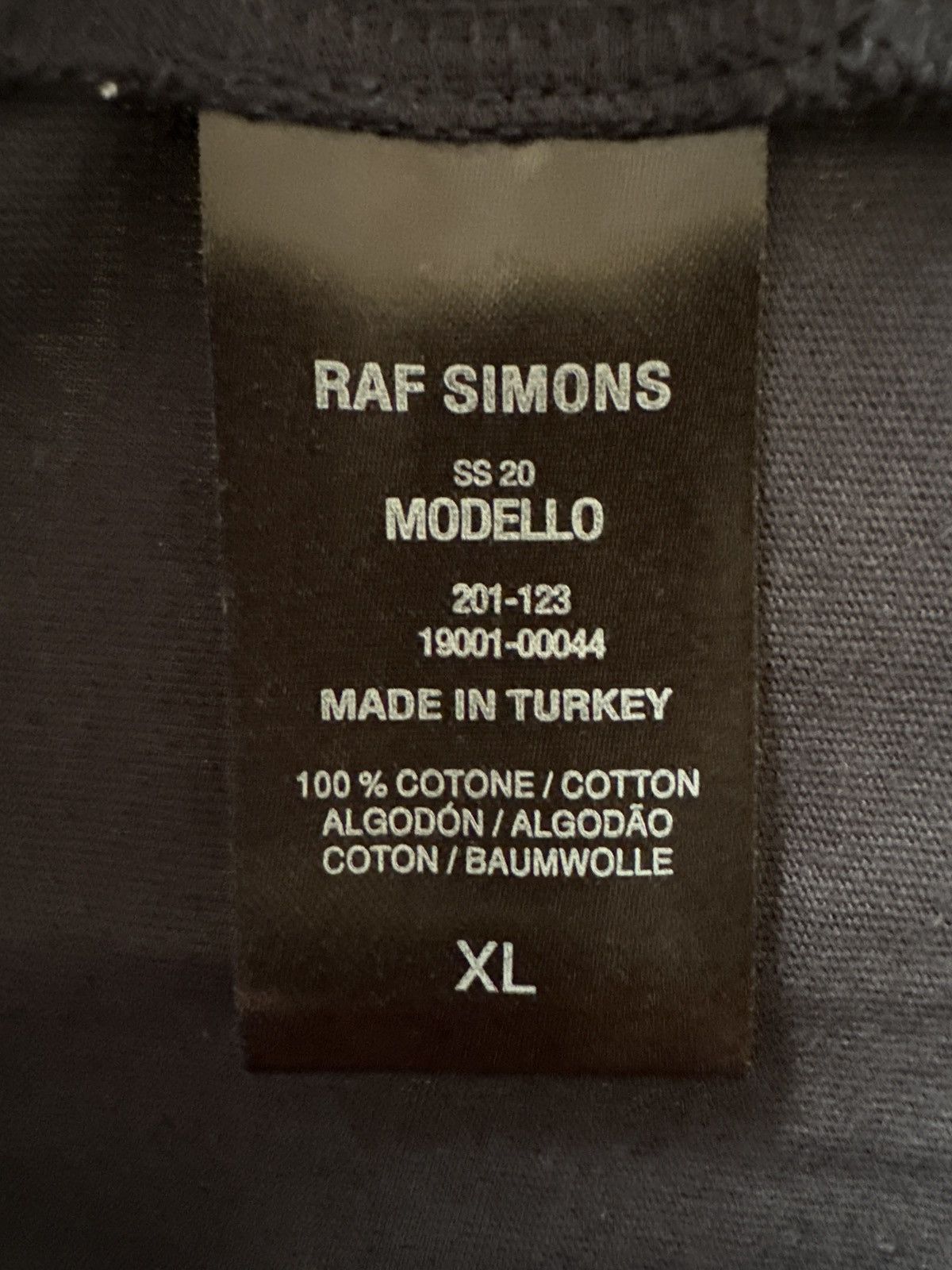 Raf Simons Raf Simons White Apollo t-shirt Size US XL / EU 56 / 4 - 7 Thumbnail