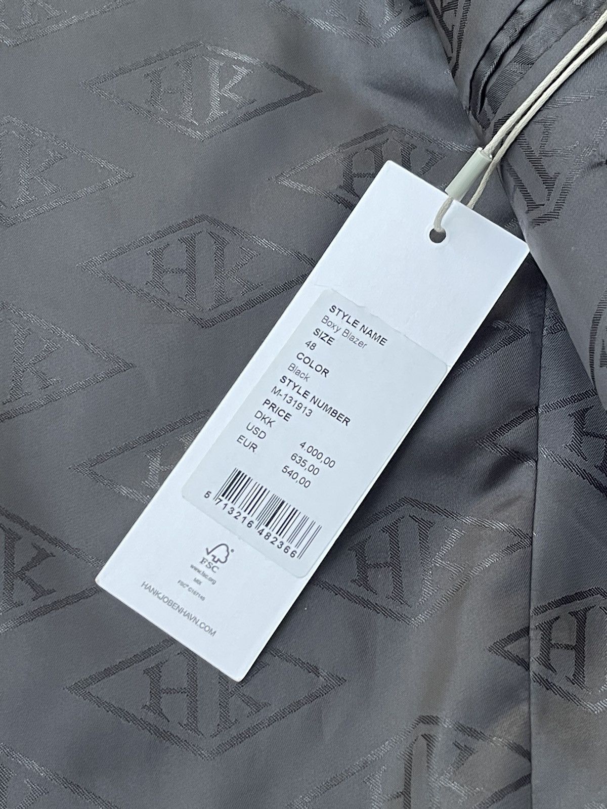 Han Kjobenhavn !DS! AW22 Han Kjobenhavn Boxy Suit Black Blazer Size US M / EU 48-50 / 2 - 25 Thumbnail