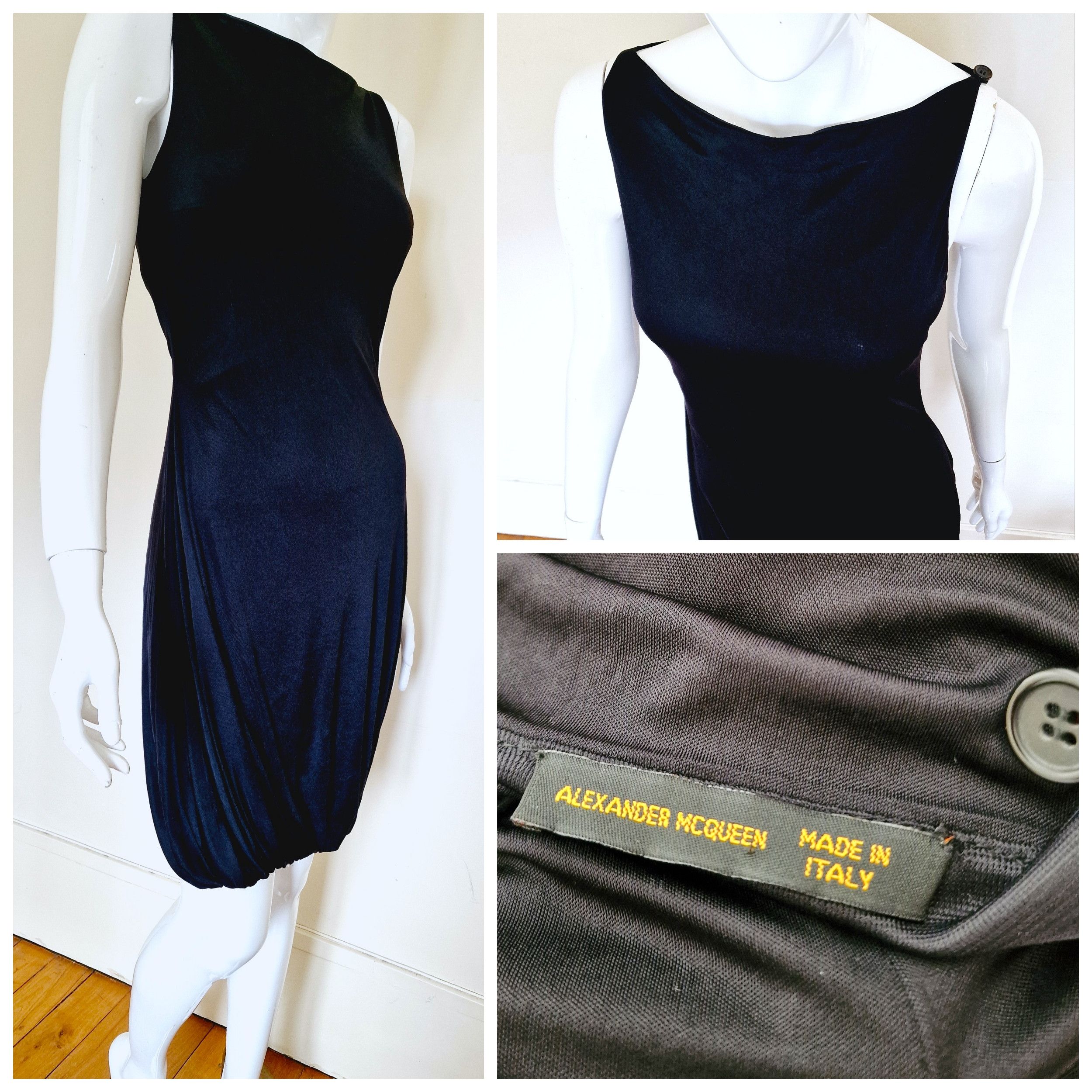 Alexander McQueen Early Alexander McQueen S/S 2001 VOSS Collection Midi Dress Size M / US 6-8 / IT 42-44 - 1 Thumbnail