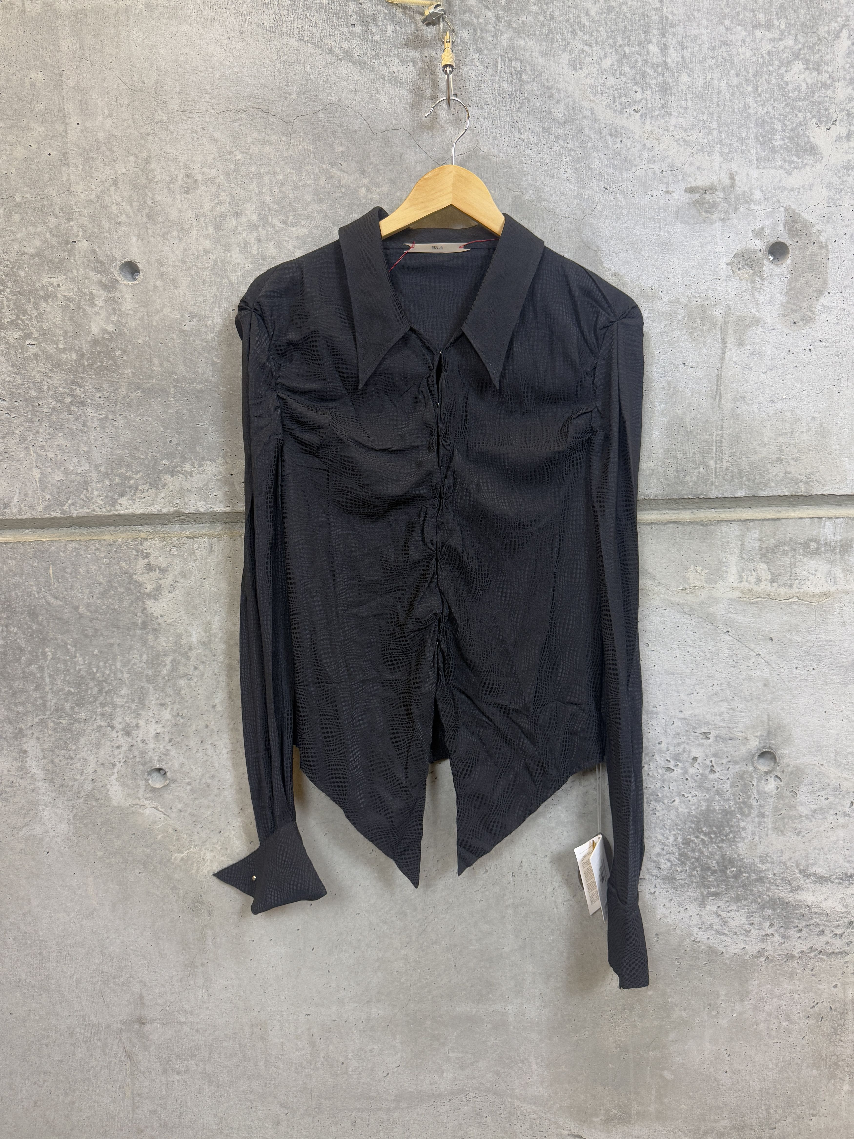 RUIbuilt $820 Rui Silk Long Sleeve Shirt Size M / US 6-8 / IT 42-44 - 5 Thumbnail