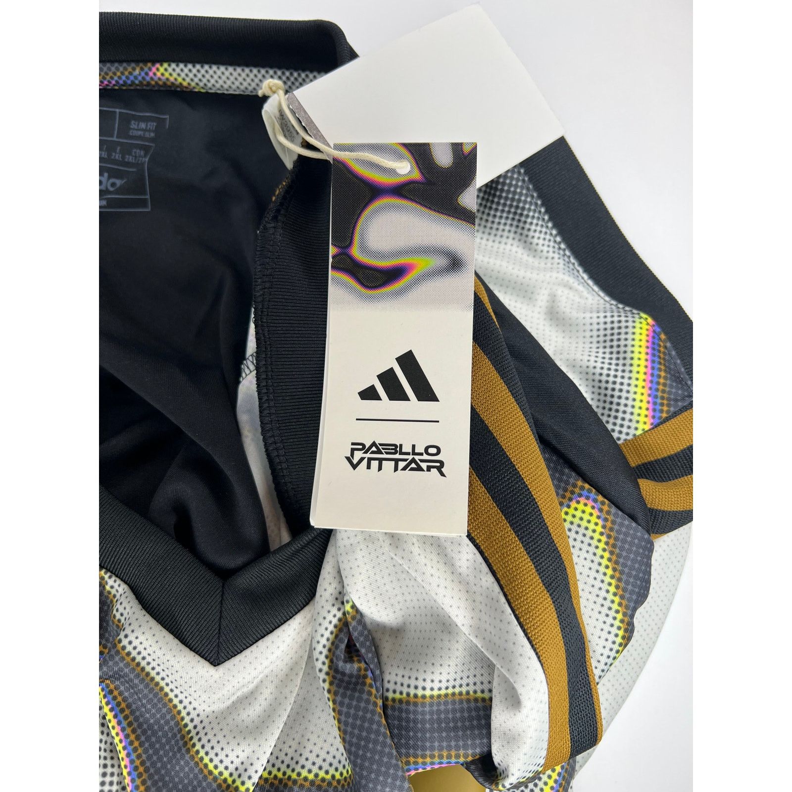 Adidas Adidas Tiro LOVE UNITES Soccer Jersey Black Gold Camo Size US S / EU 44-46 / 1 - 8 Thumbnail