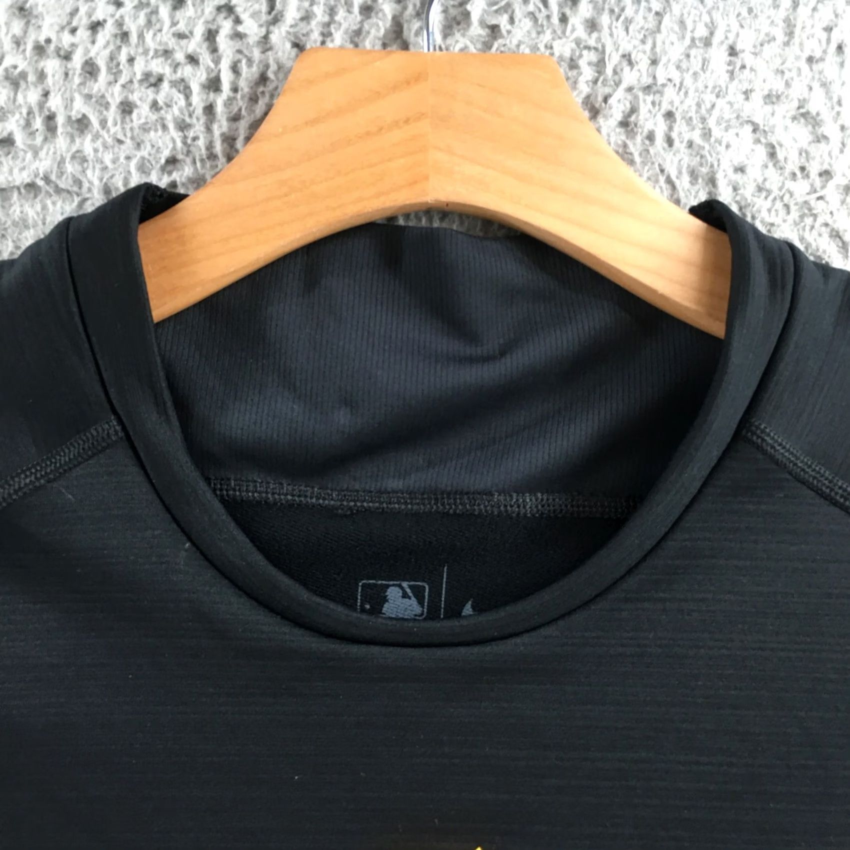 Nike Nike MLB Pittsburgh Pirates Tops Womens XXL Black DriFit Cropped Athletic TShirt Size XXL / US 16-18 / IT 52-54 - 4 Thumbnail