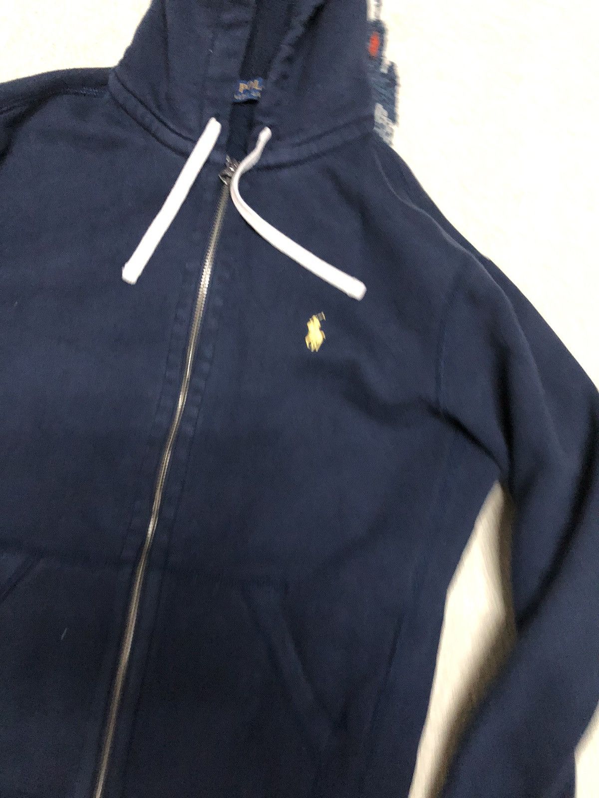 Polo Ralph Lauren × Vintage Polo Ralph Lauren Full Zip Hoodie blue navy Size US S / EU 44-46 / 1 - 2 Thumbnail