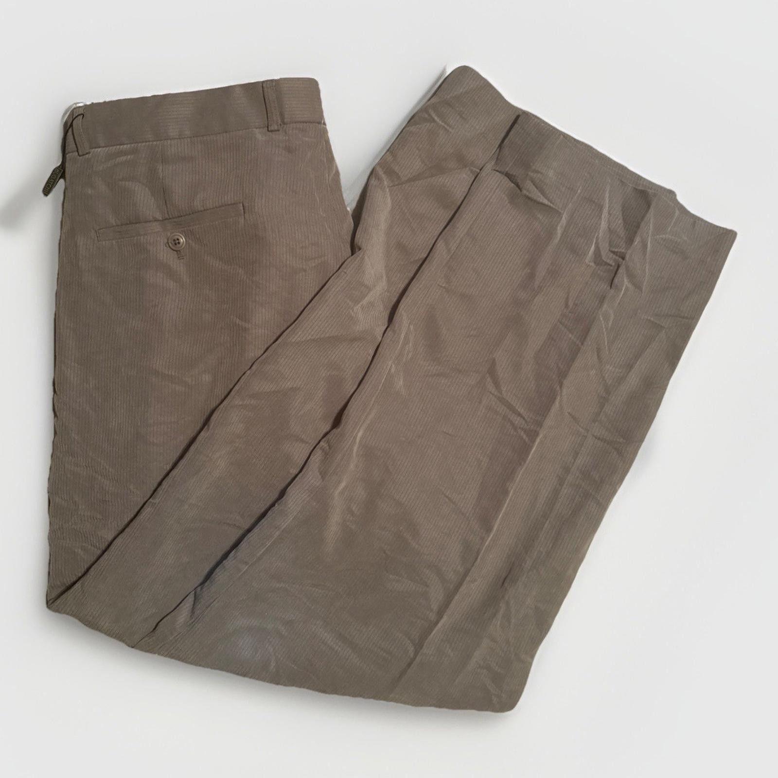 BUGATCHI Bugatchi Mens Chino Stretch Dress Pants Travelers Size 36 Size US 36 / EU 52 - 1 Thumbnail