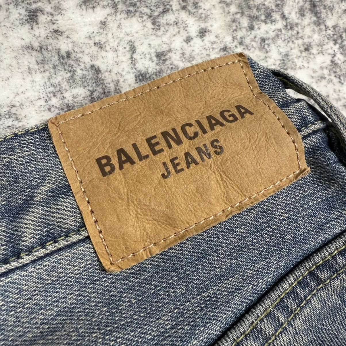 Balenciaga Balenciaga Low-Rise Flared Denim ‘Blue’ Jeans Size US 30 / EU 46 - 6 Thumbnail