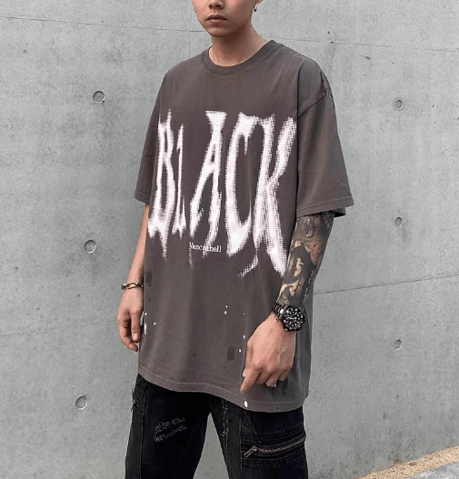 Japanese Brand Distressed T Shirt, y2k Retro Shirt, 2000 Clothing Size US L / EU 52-54 / 3 - 4 Thumbnail