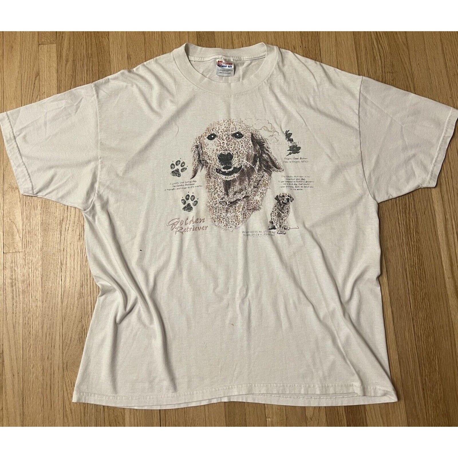 Hanes Vintage Hanes Heavyweight 50/50 T-Shirt XL Dog Graphic Size US XL / EU 56 / 4 - 1 Thumbnail