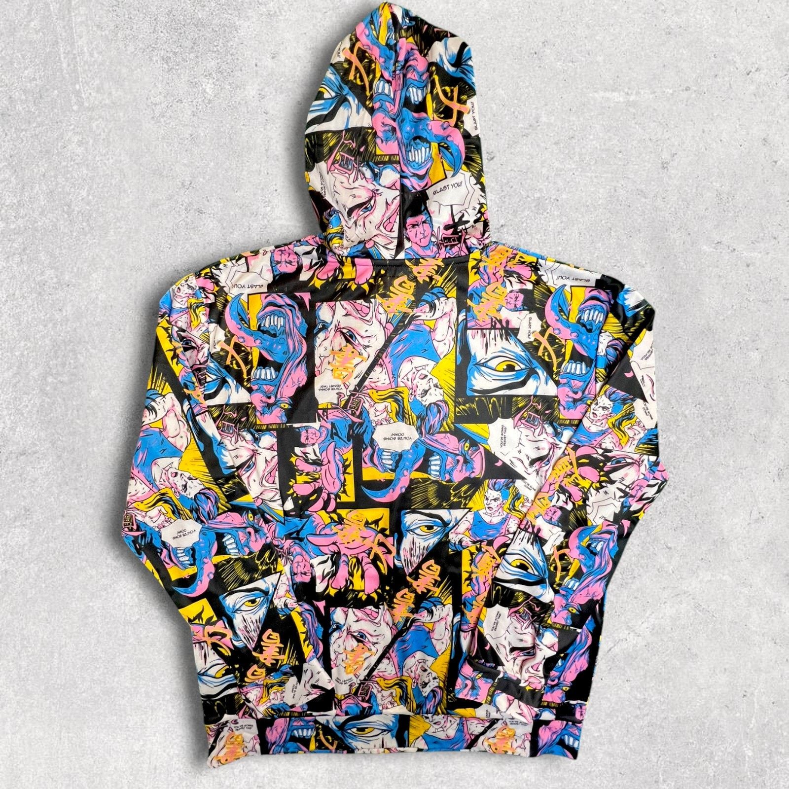 Other Drill Clothing Co. Tokyo Japan Manga/Anime Hoodie Size US L / EU 52-54 / 3 - 2 Thumbnail