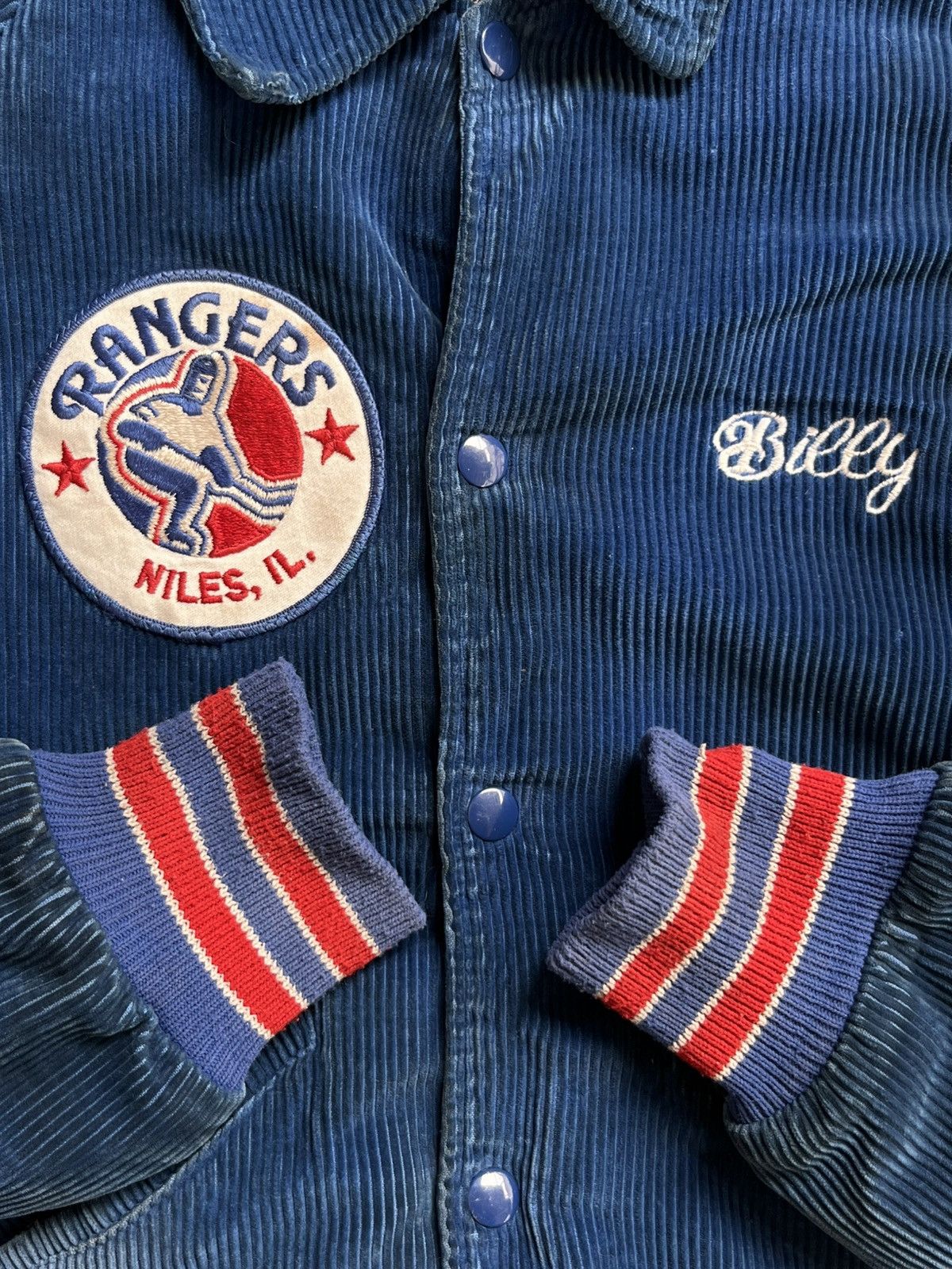 Delong Delong corduroy varsity jacket Size US M / EU 48-50 / 2 - 4 Thumbnail
