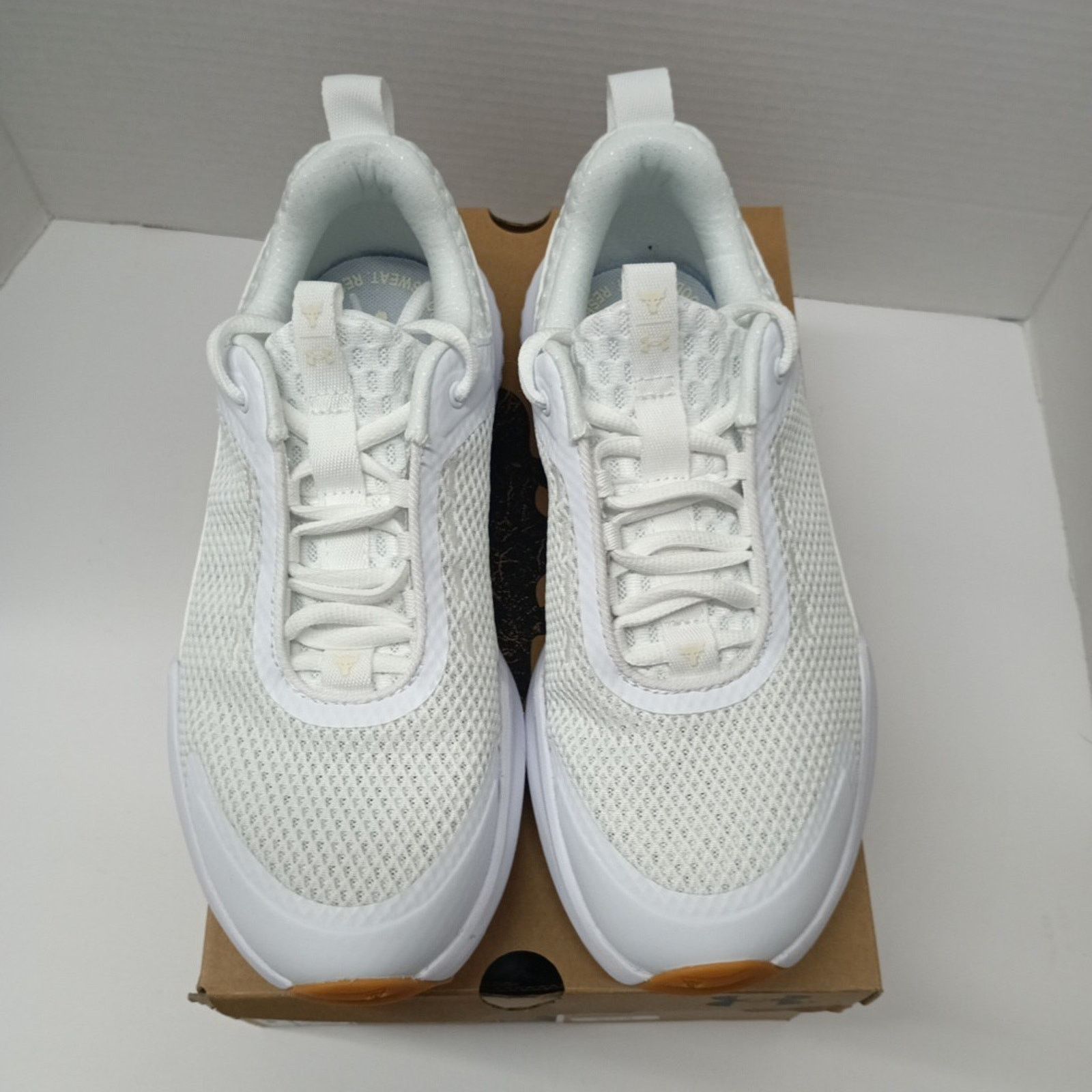 Under Armour Under Armour Project Rock BSR 5 Shoes Women's Size 7.5 White Size US 7.5 / IT 37.5 - 3 Thumbnail