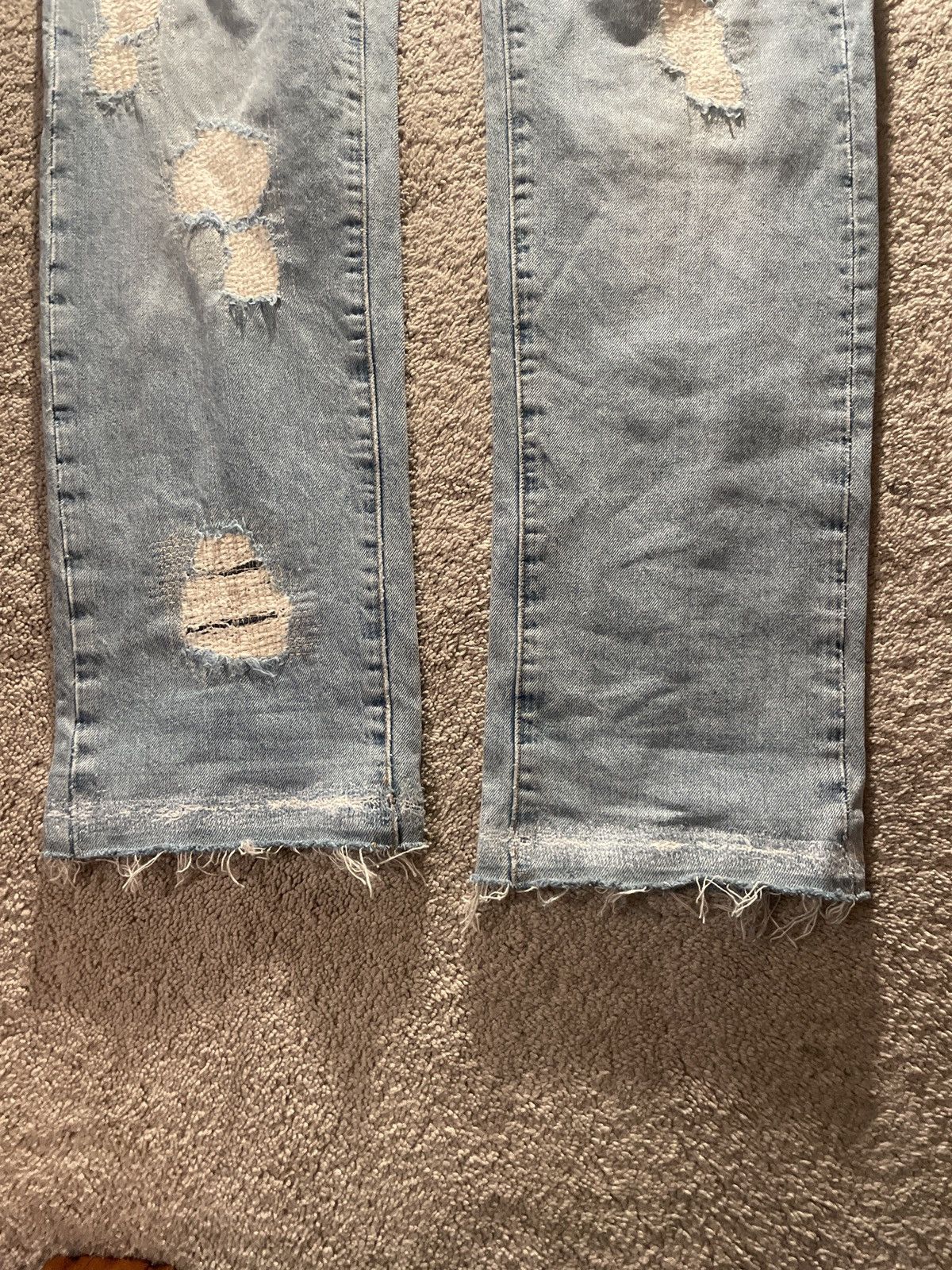 Hedi Slimane 💥Dior Homme Crash Denim - Hedi Slimane, SS06 Size US 31 - 10 Thumbnail