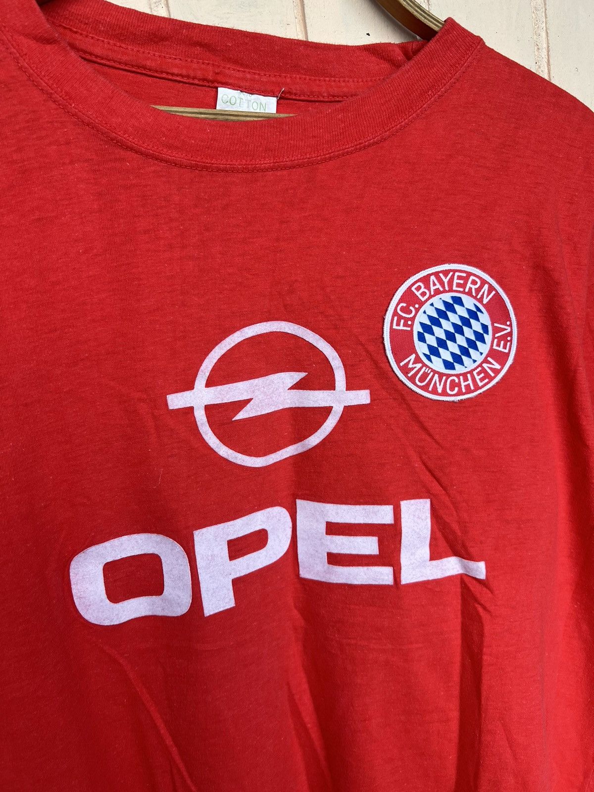 Vintage Vintage 80s Bayern Munich OPEL Soccer Football Shirts Size US M / EU 48-50 / 2 - 4 Thumbnail