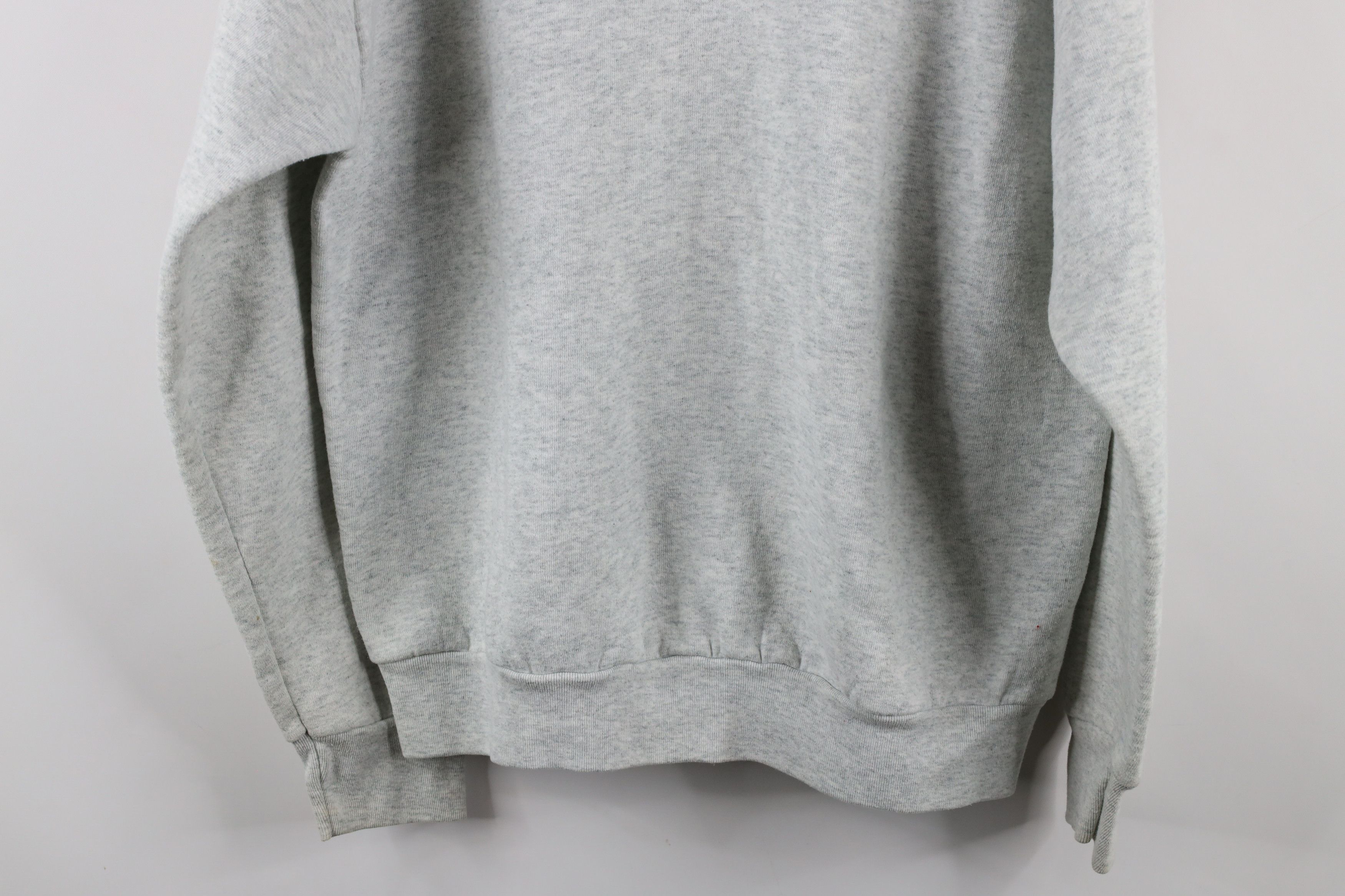 Vintage Vintage 90s Streetwear Fish Crewneck Sweatshirt Gray USA Size US XL / EU 56 / 4 - 12 Thumbnail