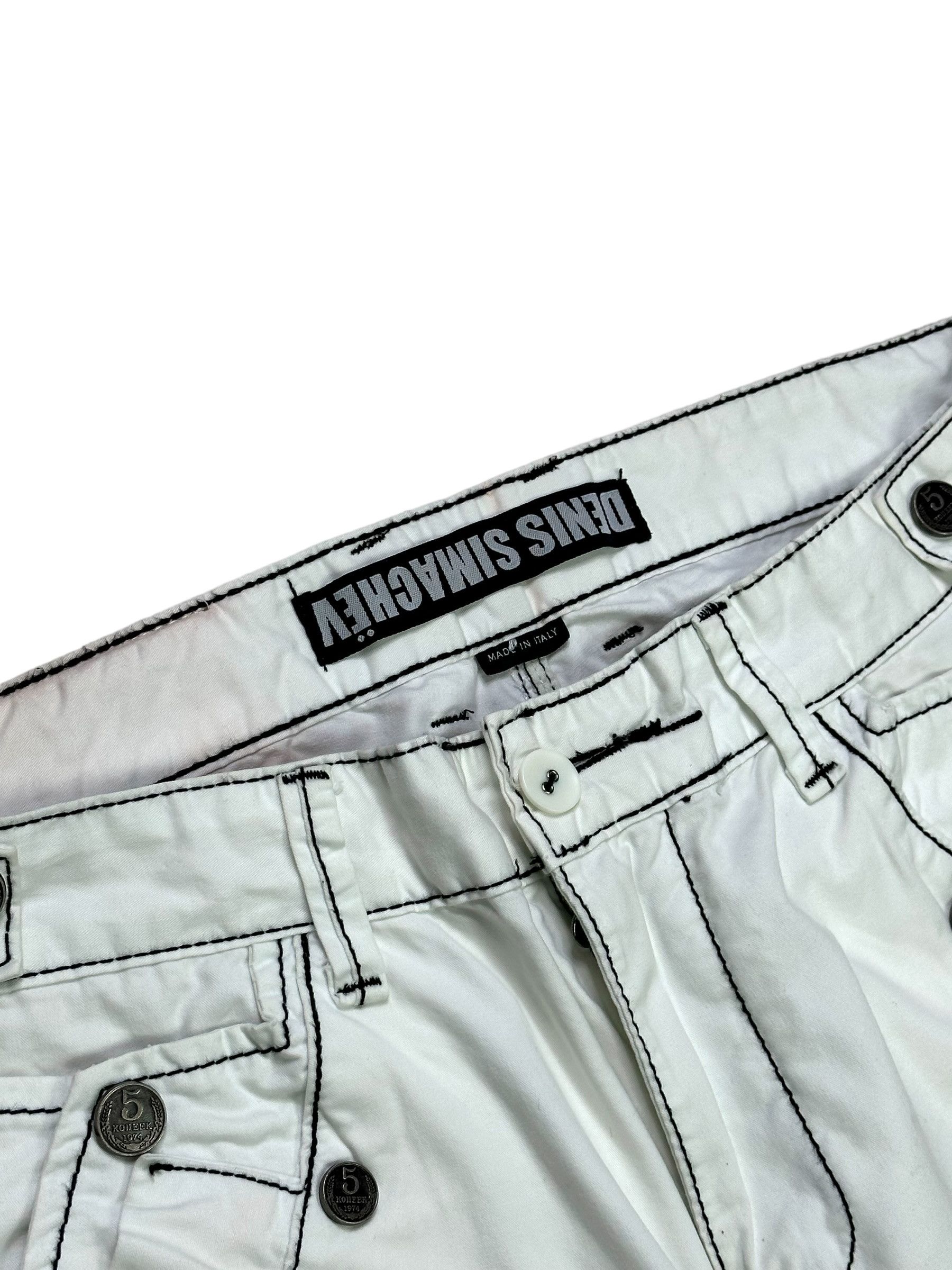 Denis Simachev cargo distressed pants Size US 30 / EU 46 - 3 Thumbnail