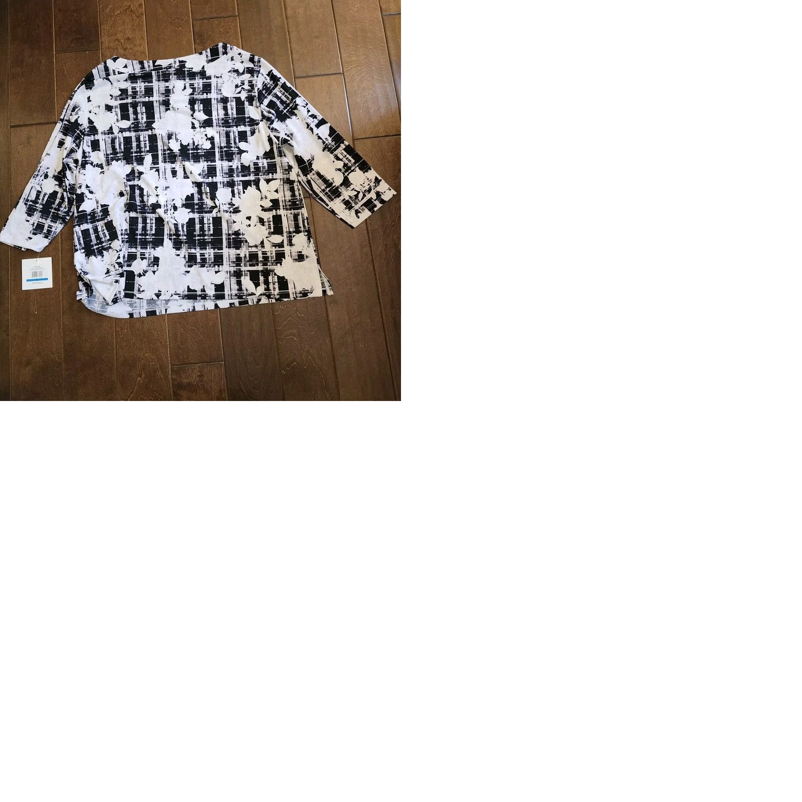 Ellen Tracy Ellen Tracy Blouse Womens XL Women Abstract Floral NWT Size Size XL / US 12-14 / IT 48-50 - 10 Thumbnail