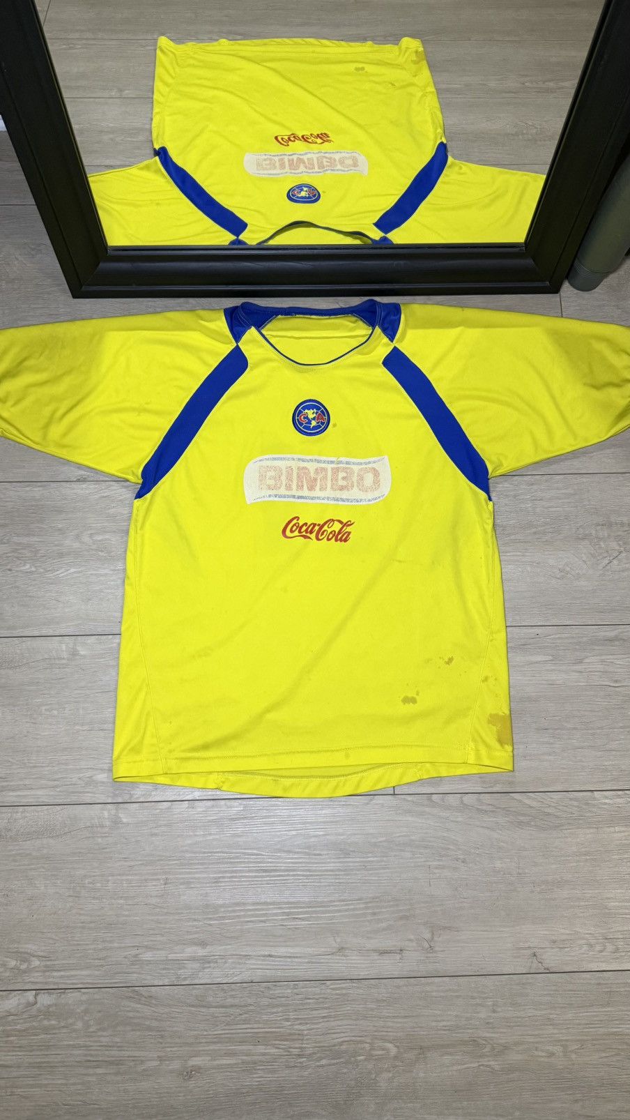 Adidas Vintage / Y2K Club America Jersey # 11 Shirt Size US XL / EU 56 / 4 - 1 Thumbnail