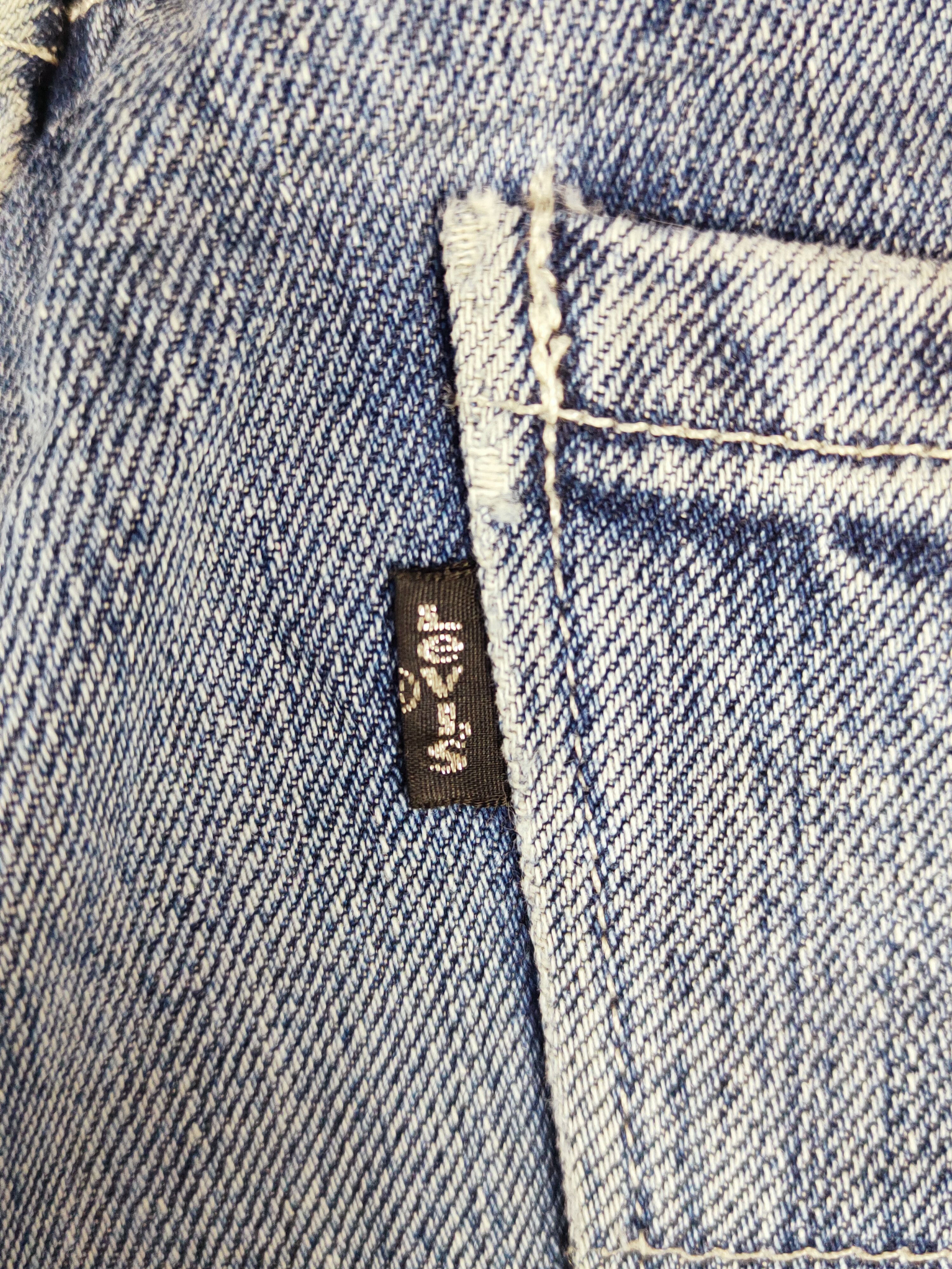Levi's 511 Levi's Blue Distressed Ripped Jeans #S2710 Size US 31 - 7 Thumbnail