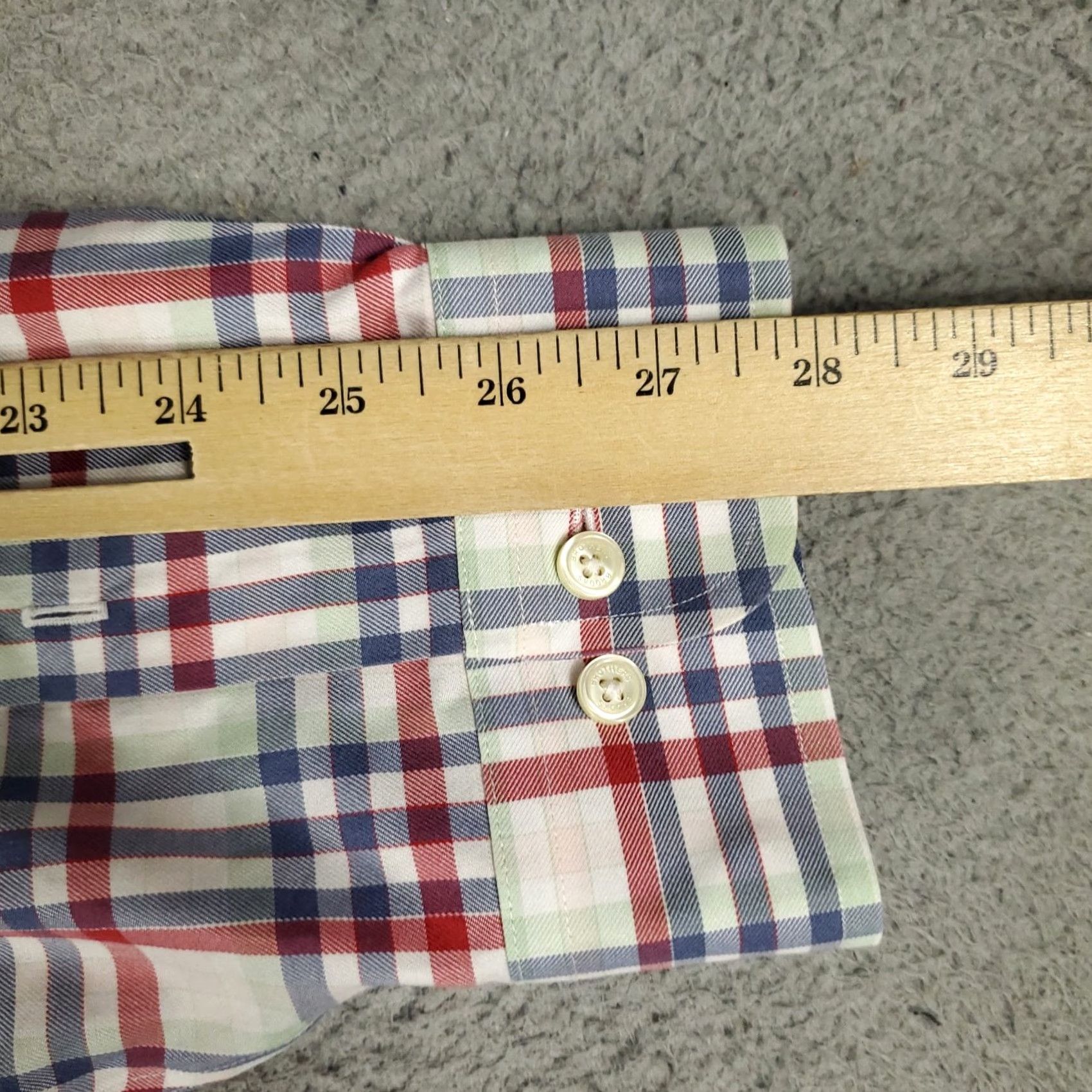 Brooks Brothers Brooks Brothers Shirt Mens 2XLT Blue Red Plaid Casual Button Up Long Sleeve Size US XXL / EU 58 / 5 - 6 Thumbnail