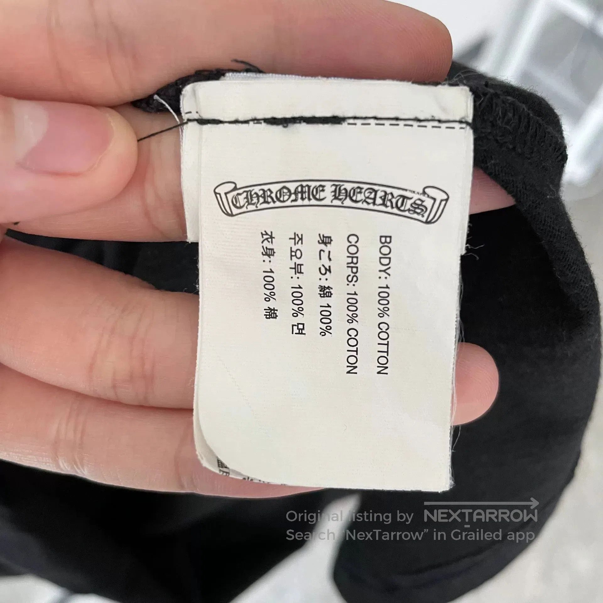 Chrome Hearts Chrome Hearts USA Limited V. Size US L / EU 52-54 / 3 - 6 Thumbnail