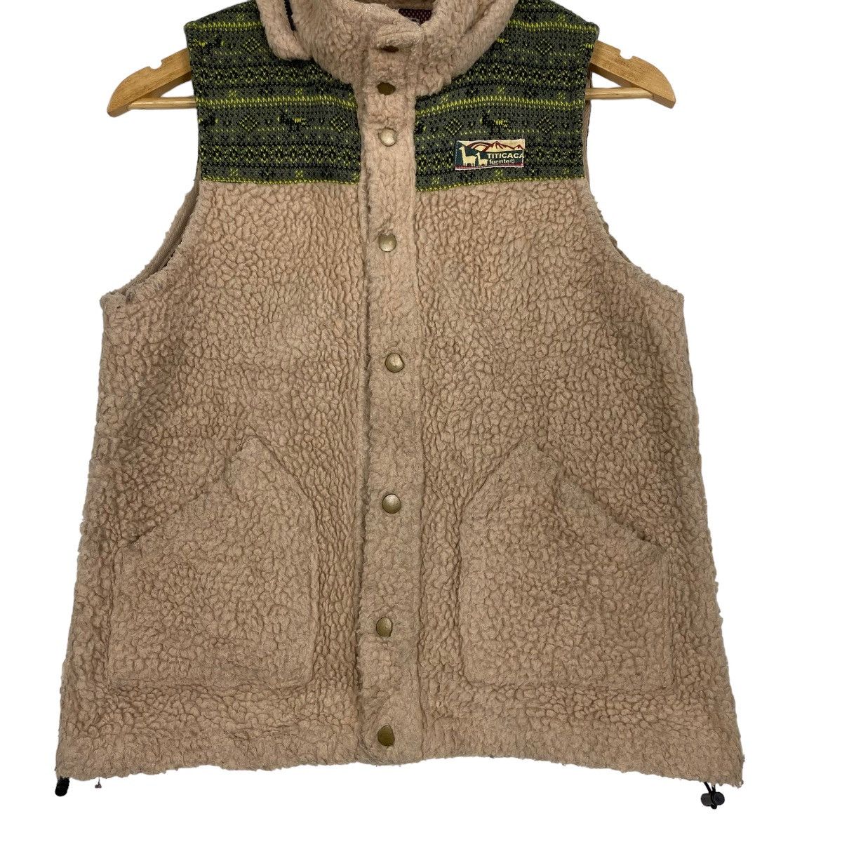 Japanese Brand Titicaca Vest Fleece Size US S / EU 44-46 / 1 - 4 Thumbnail