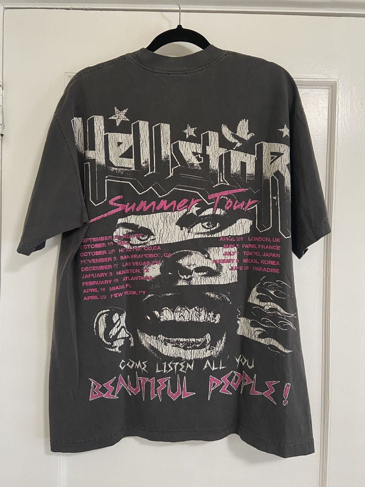HELLSTAR HELLSTAR BEAUTIFUL PEOPLE T-SHIRT BLACK Size US L / EU 52-54 / 3 - 3 Thumbnail