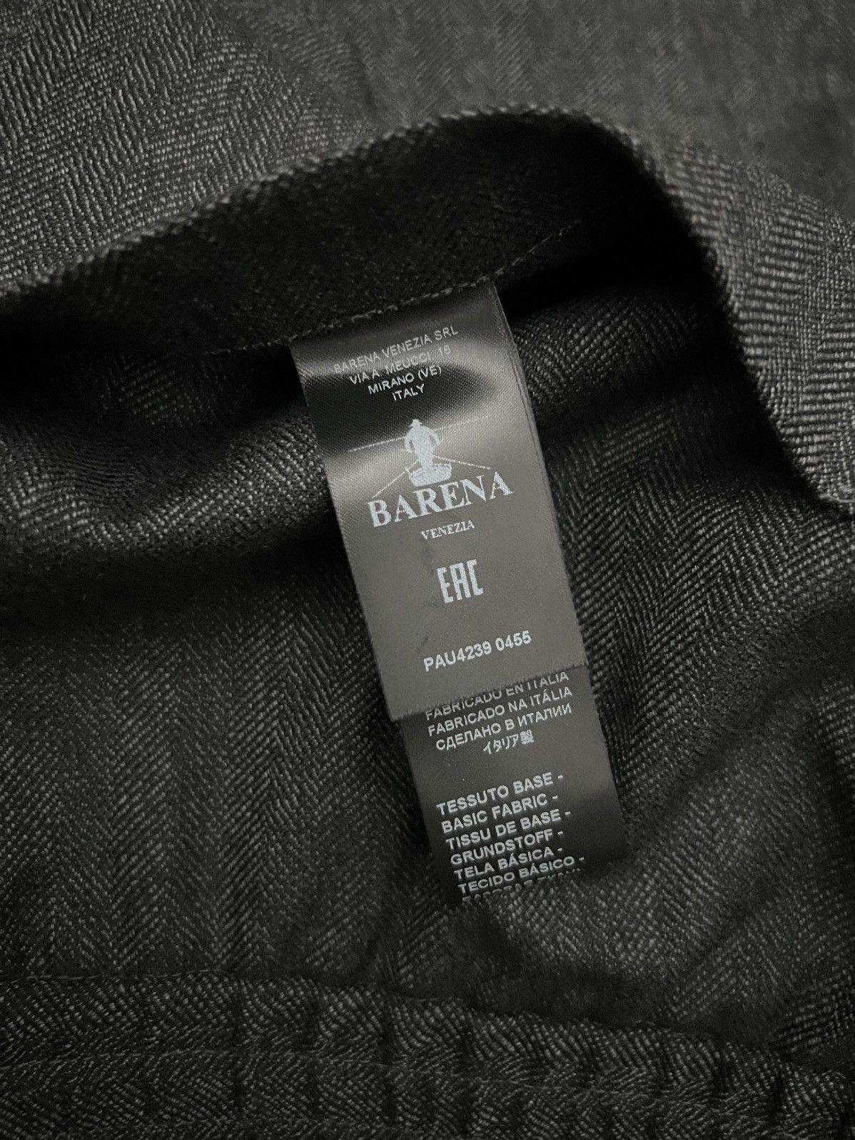 Barena Venezia Barena Venezia - ‘Bativoga’ Wool Herringbone Easy Trouser Size US 34 / EU 50 - 12 Thumbnail