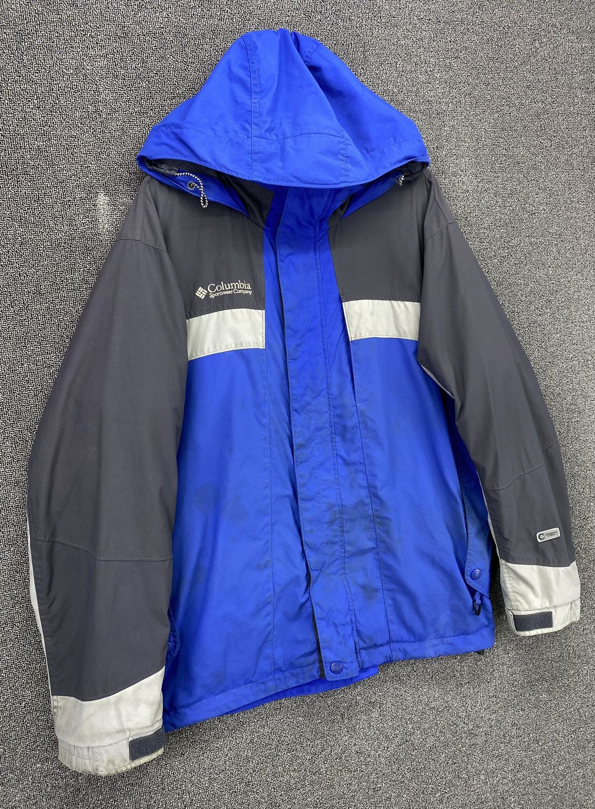 Columbia Vintage Columbia Hooded Light Jacket Size US L / EU 52-54 / 3 - 2 Thumbnail