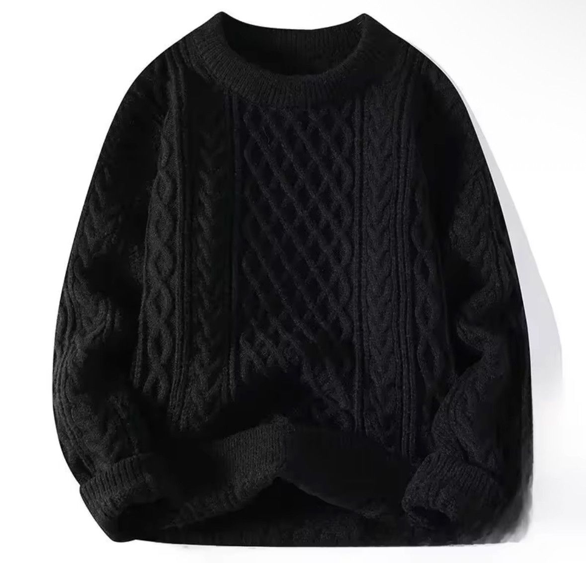 Japanese Brand Retro Weaving Art Jacquard Knitted Sweatshirt Size US M / EU 48-50 / 2 - 2 Thumbnail