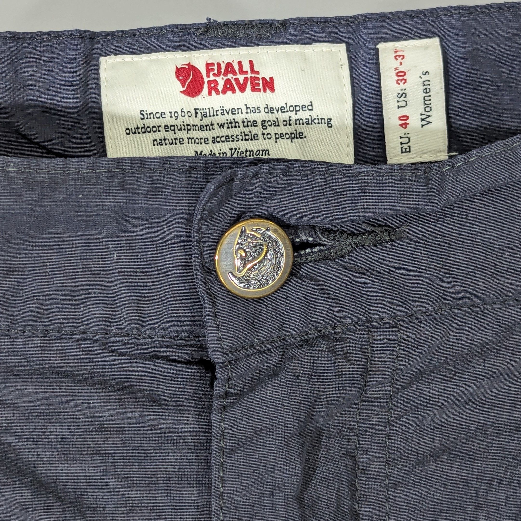 Fjallraven Fjällräven 89240 Daloa MT Trousers Comfort Fit High Waist Size 30" / US 8 / IT 44 - 3 Thumbnail