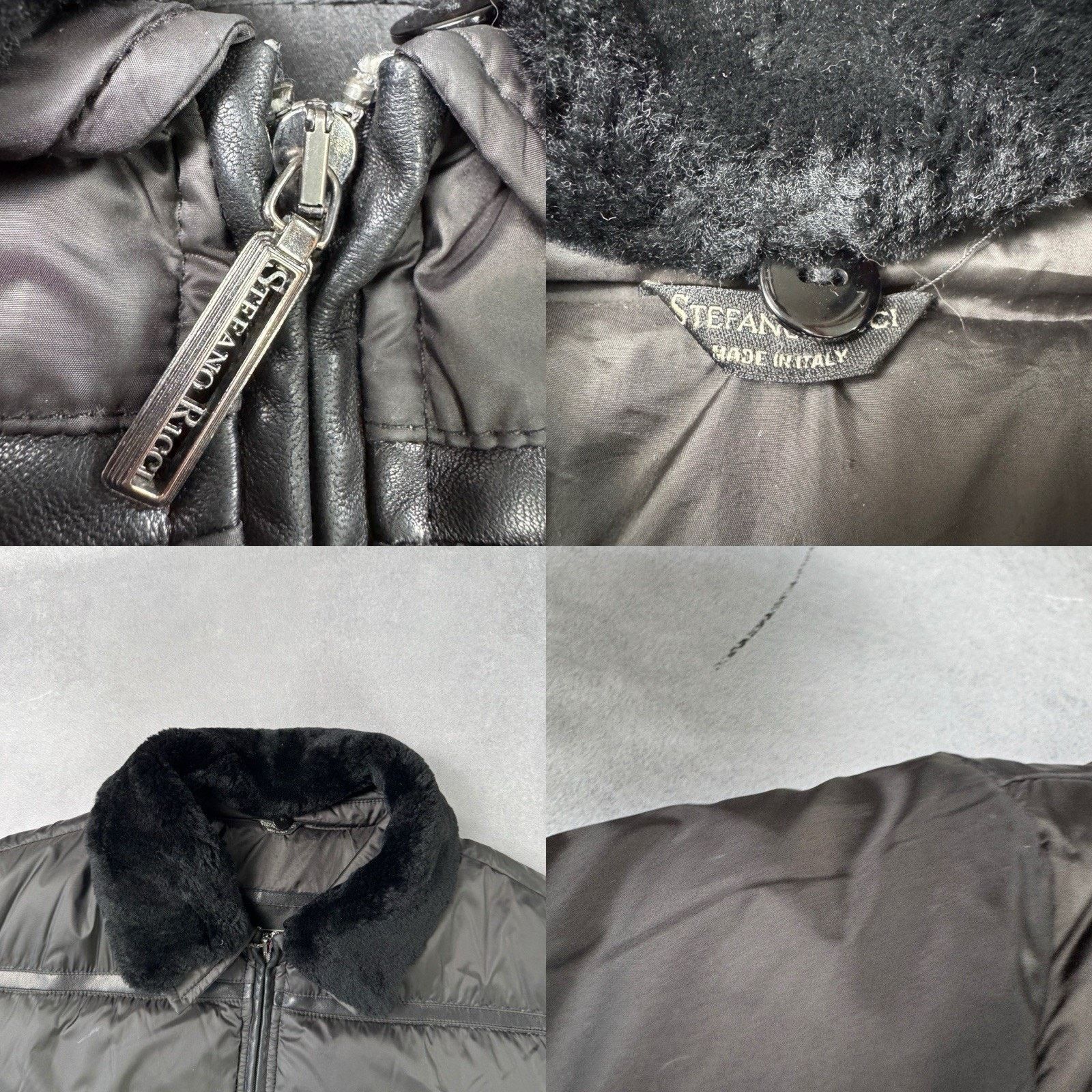 Stefano Ricci Stefano Ricci Men Down Jacket Bkack Nylon Fur Collar 58 Size US XL / EU 56 / 4 - 20 Thumbnail