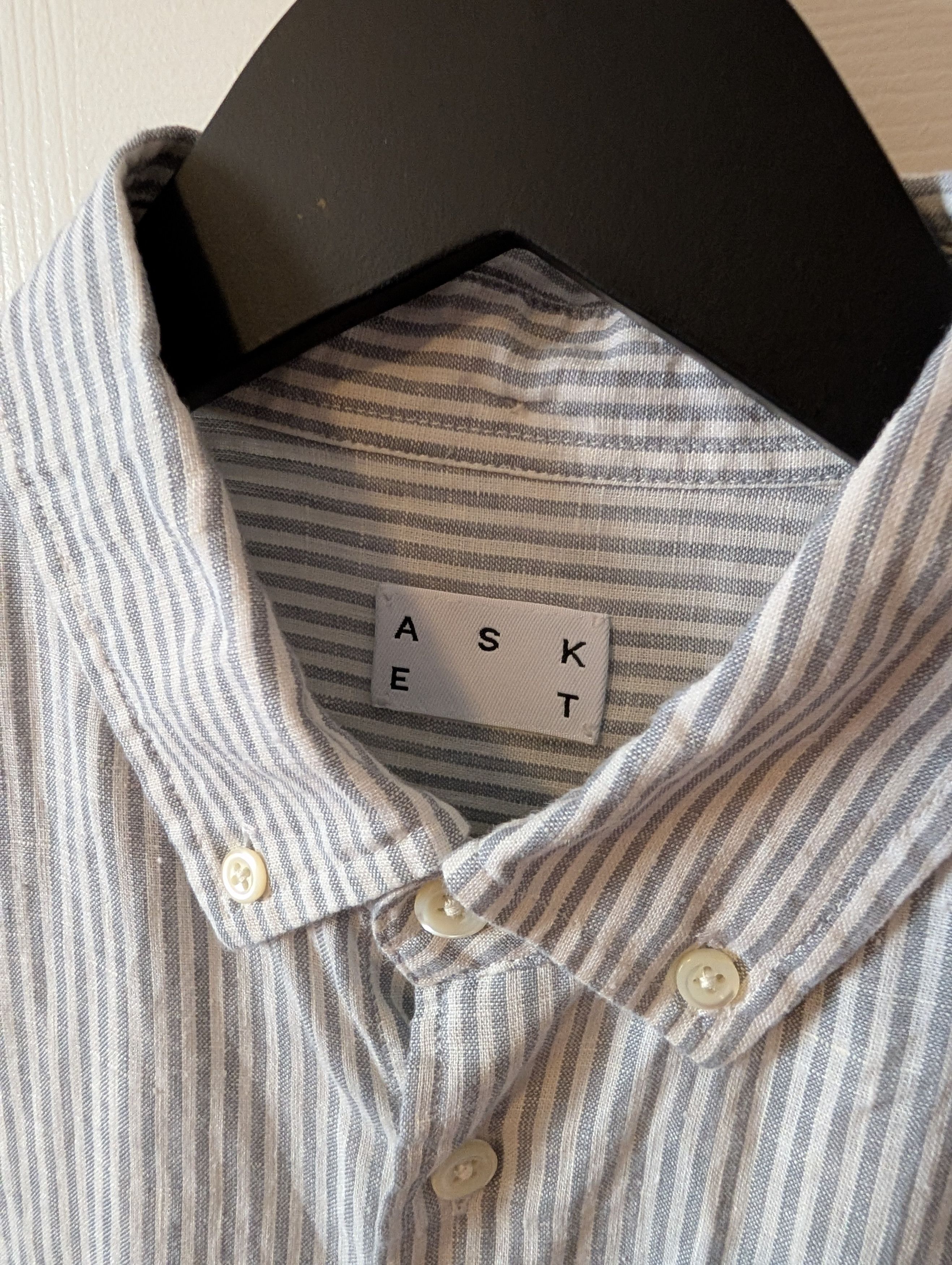 Asket Linen Shirt Size US S / EU 44-46 / 1 - 6 Thumbnail